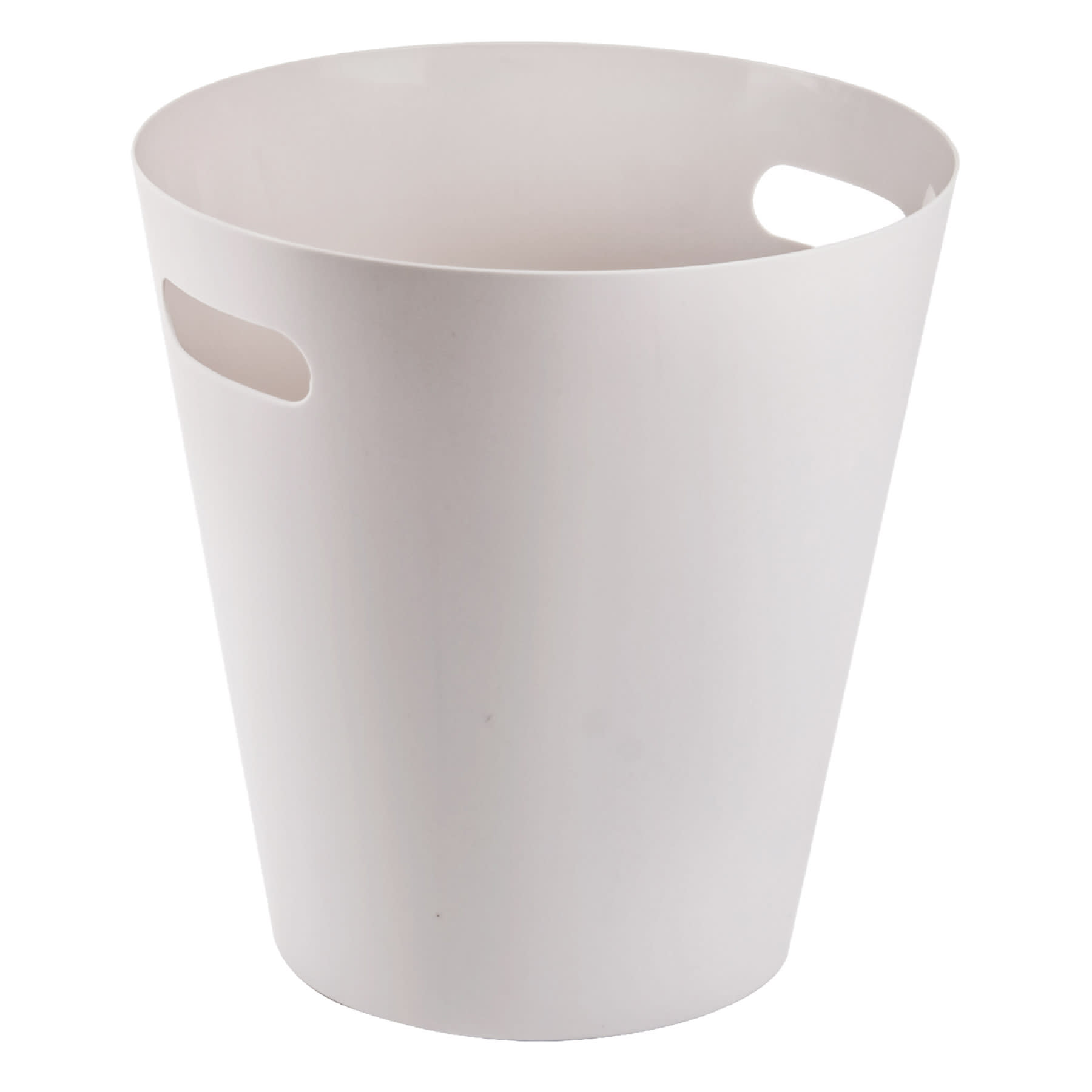 Light Gray Round Waste Bin, 5l