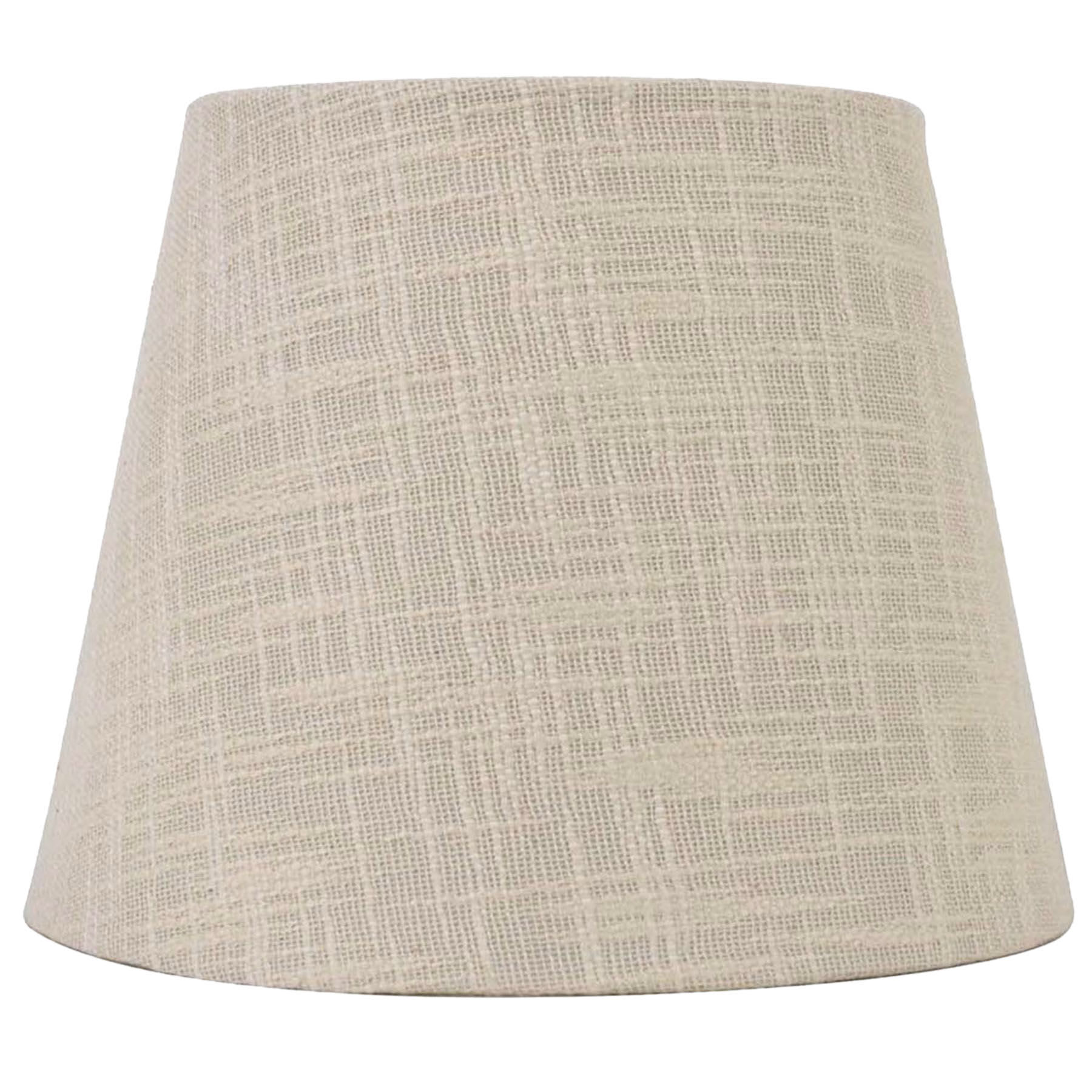 Ivory Linen Small Table Lamp Shade, 10x7x8