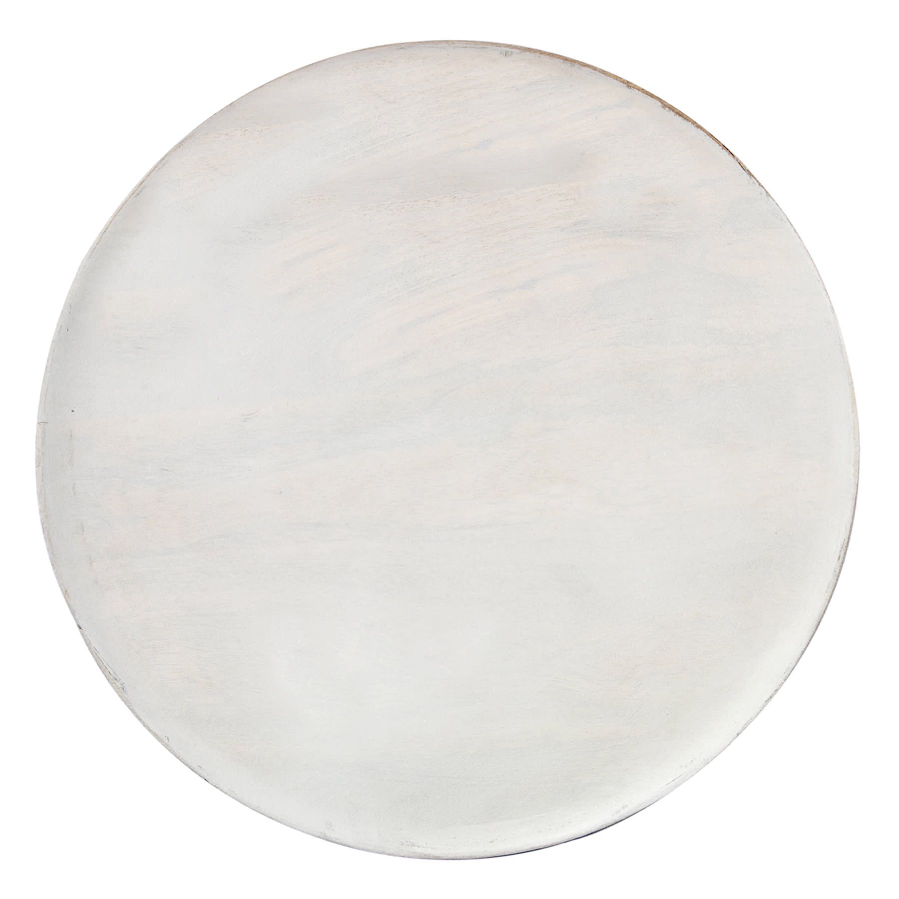 White Wooden Charger Plate