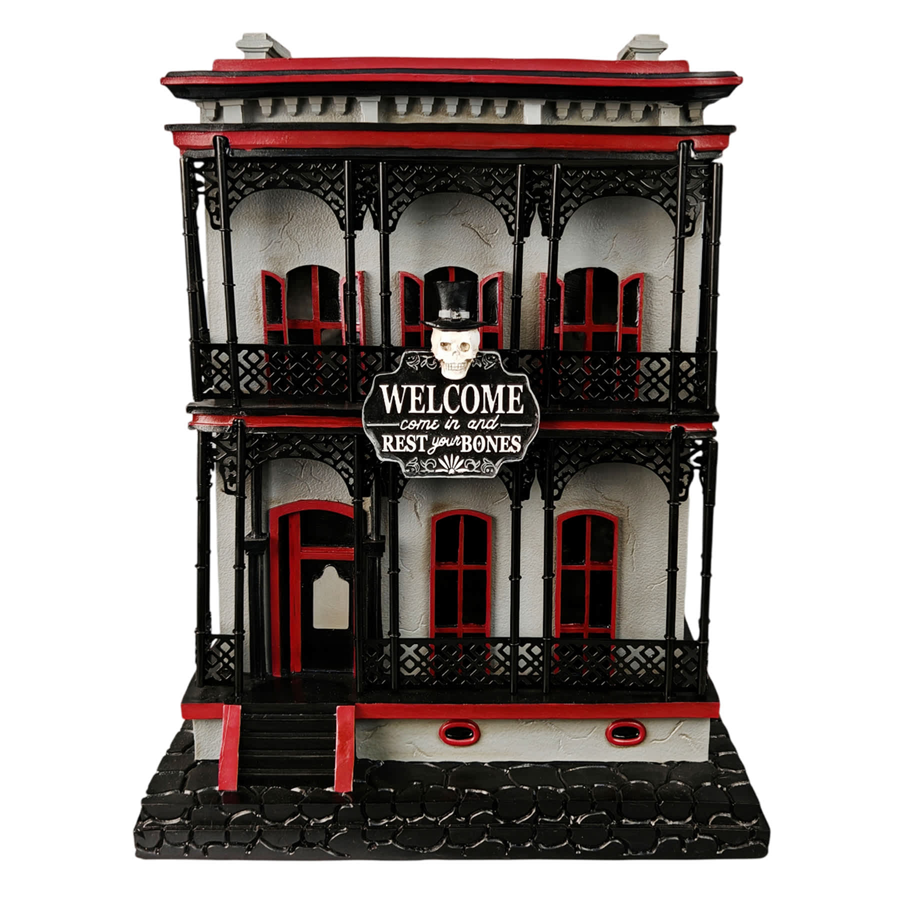 Midnight Shadows LED Haunted House, 14"