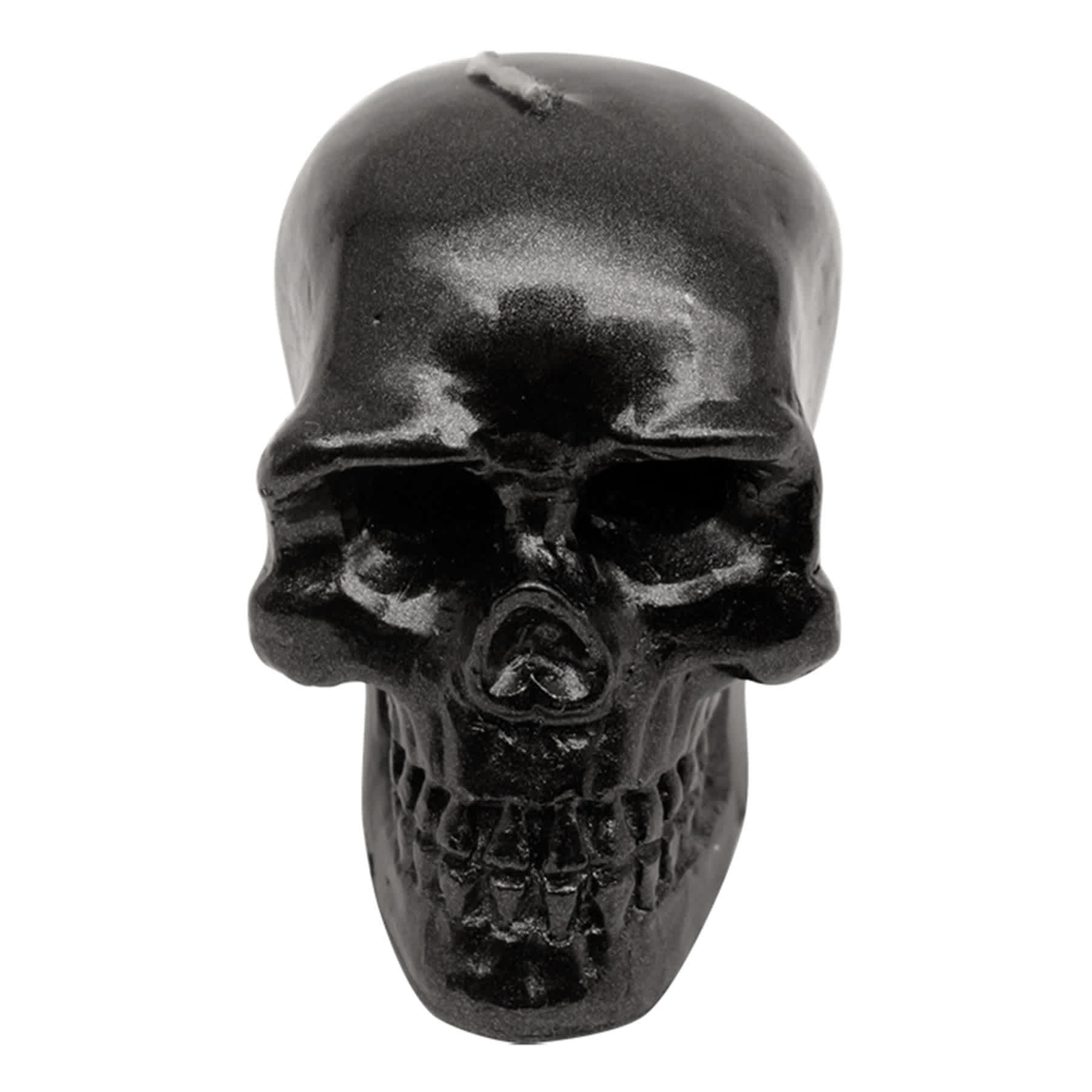Black Bleeding Skull Candle, Small