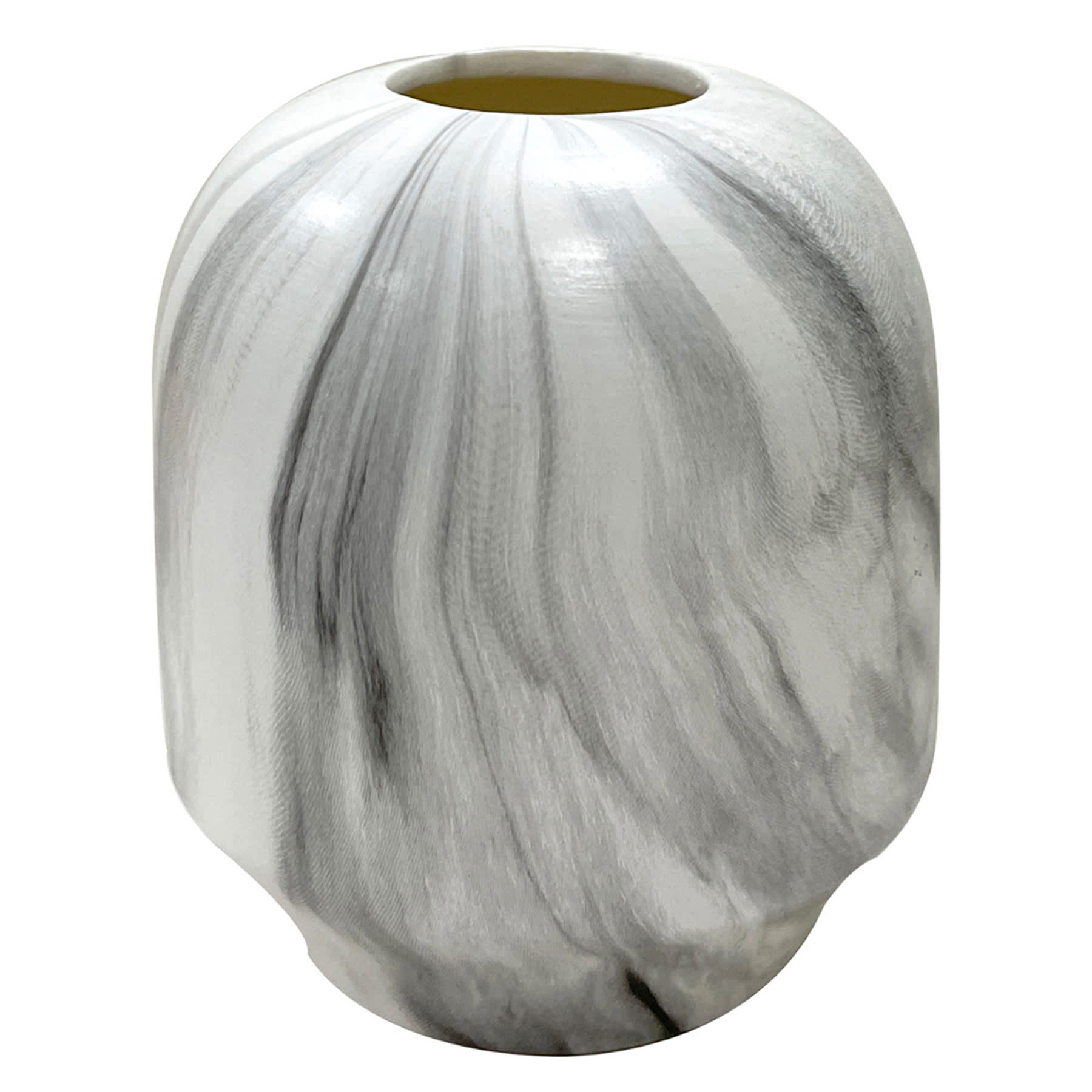 Providence Marbled Ceramic Vase, 4.3"