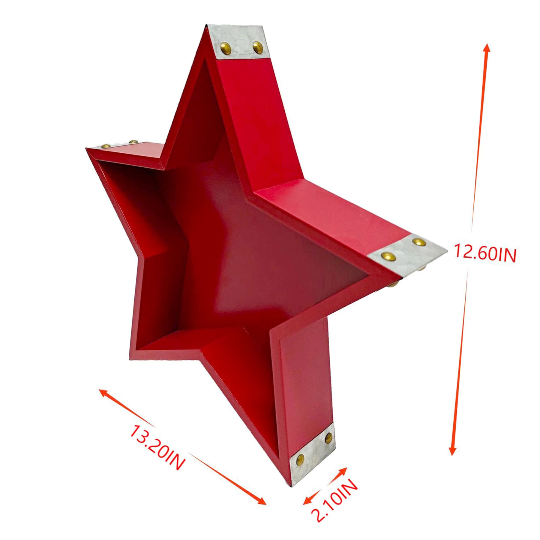 Decorative Red Star, 13"