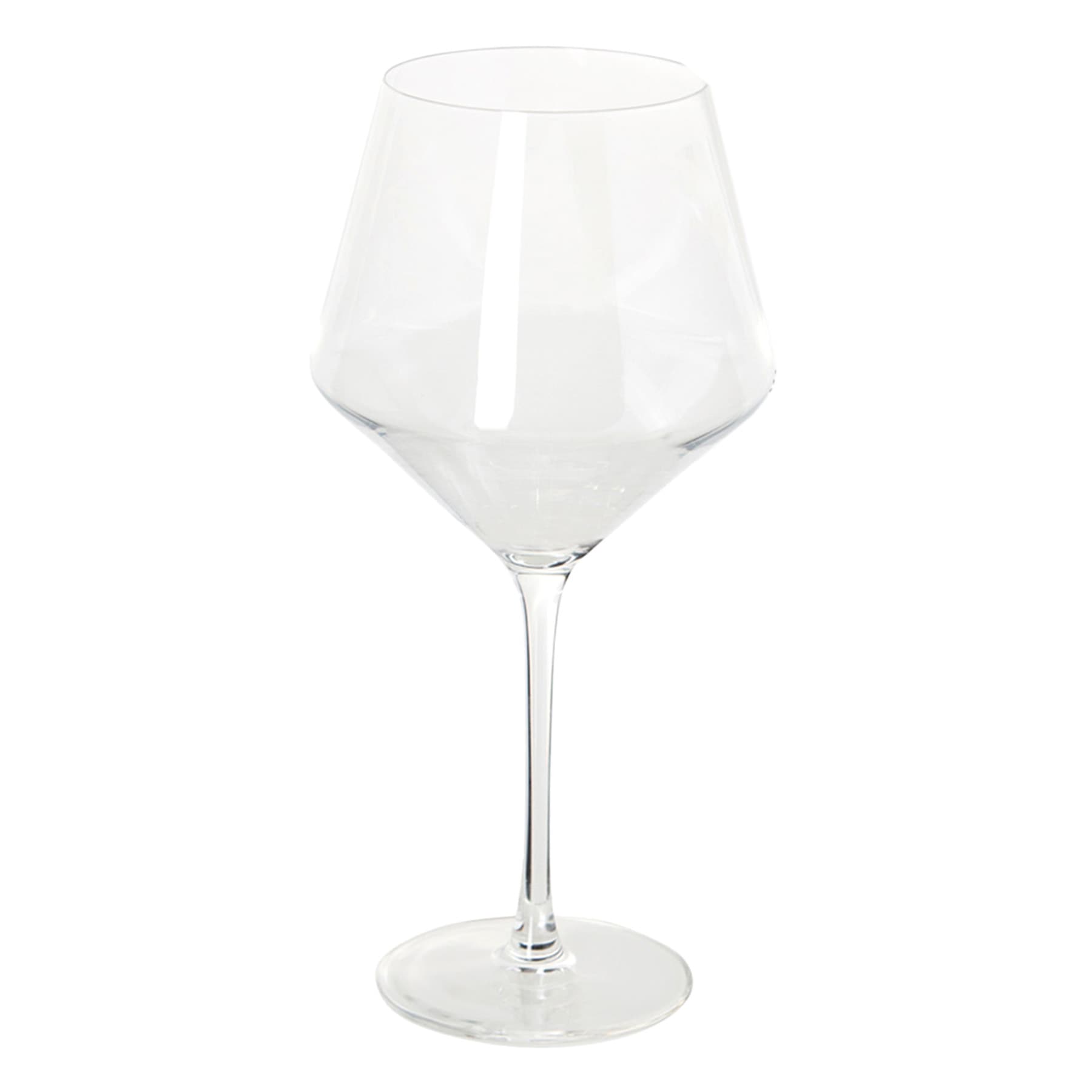 Vivid Set of 4 Stemmed Wine Glasses, 23oz