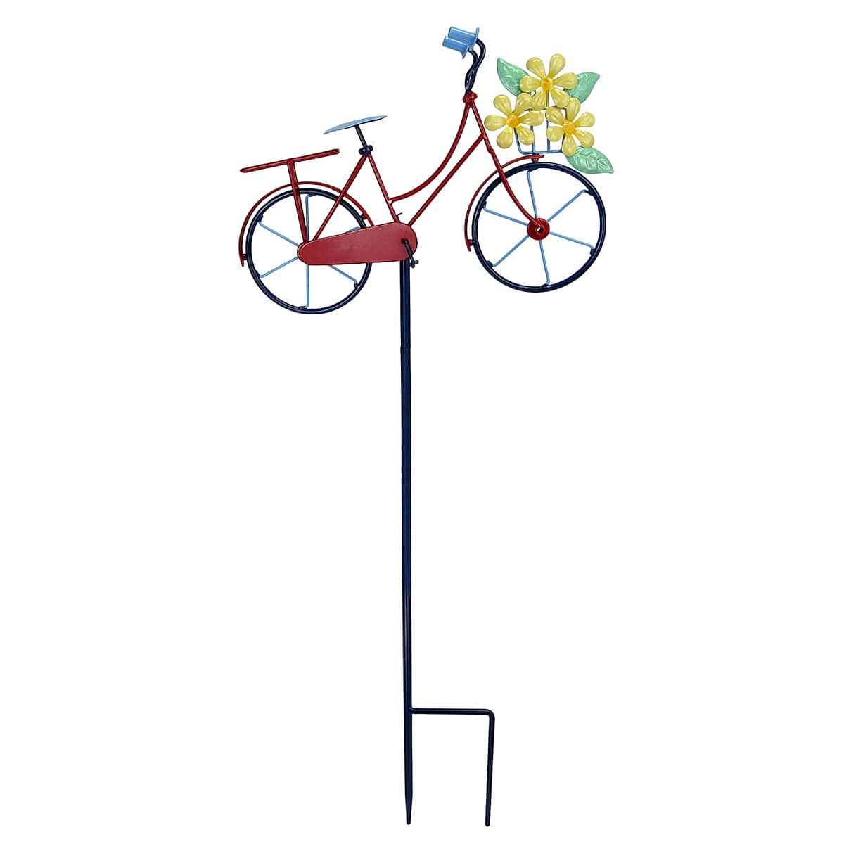 Sunny Club Metal Bicycle Yard Stake, 36"