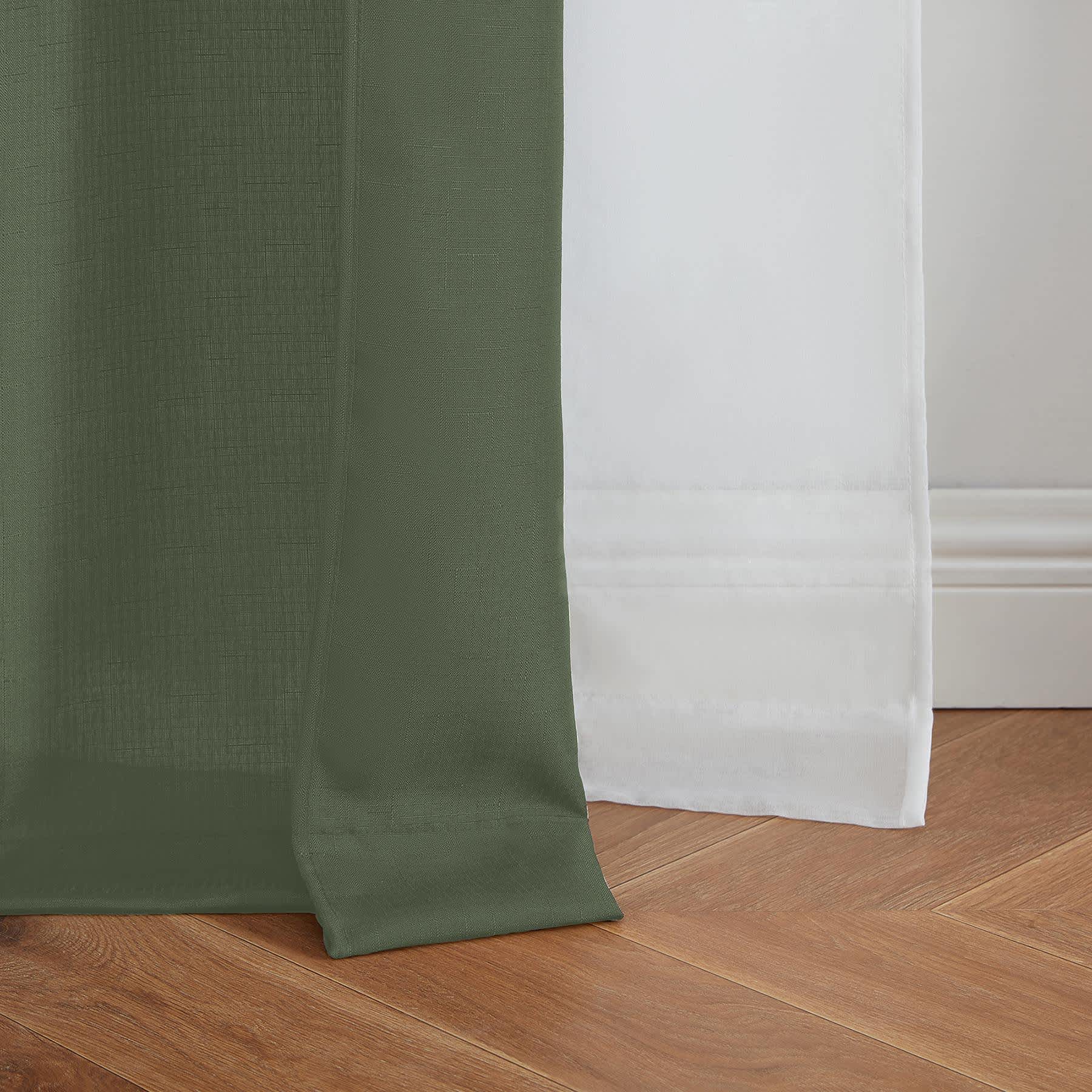 4-Pack Ryder & Kelso Sage Light Filtering Curtain Panels, 84"