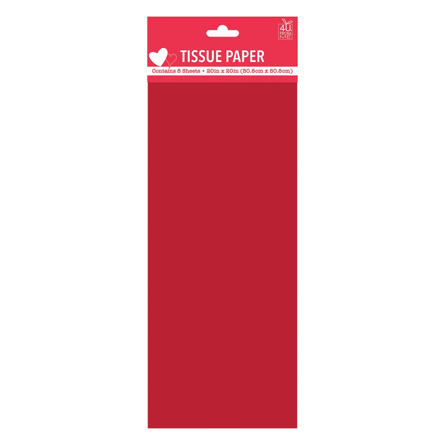 8 Count Red Tissue Paper