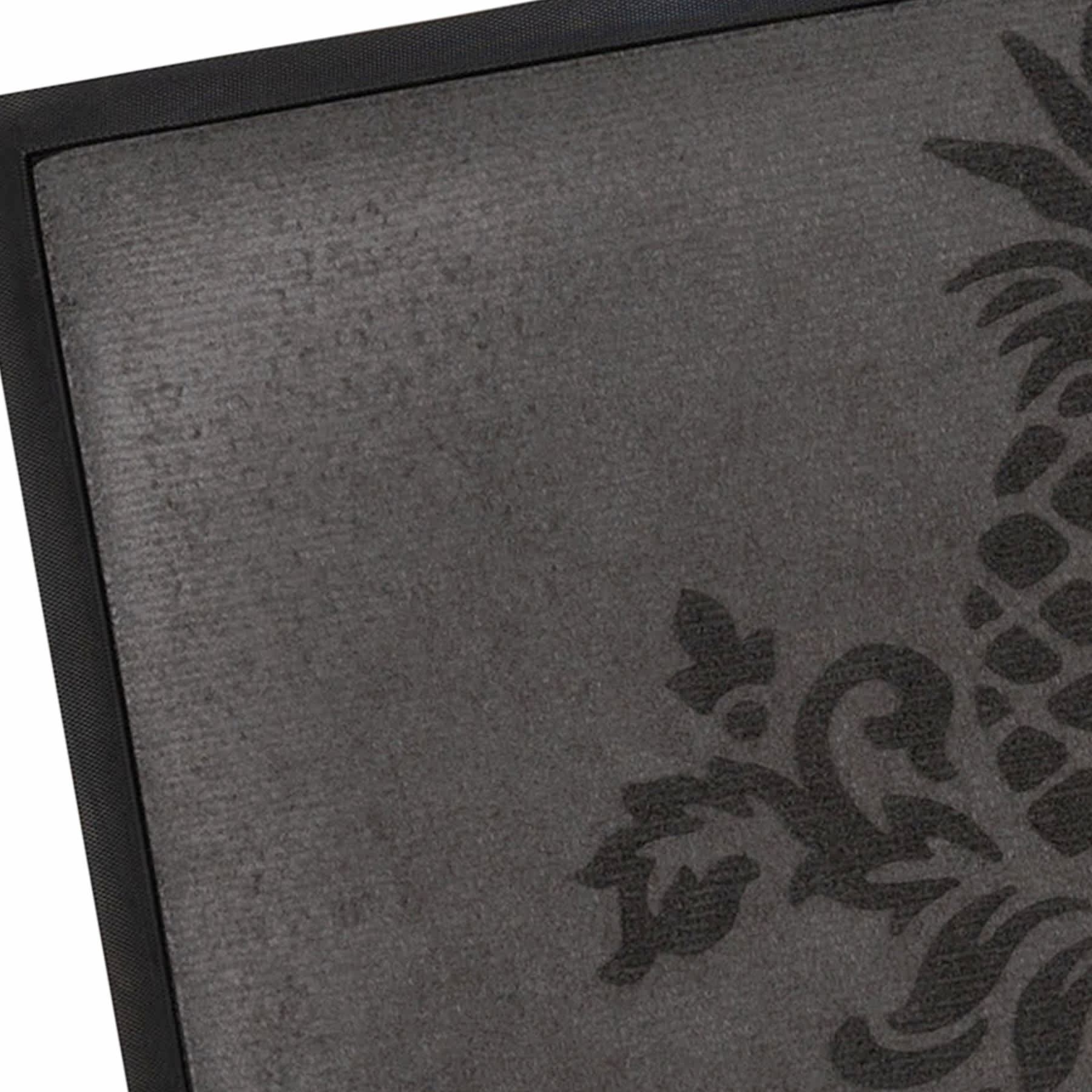 Pineapple Damask Doormat, 18x30