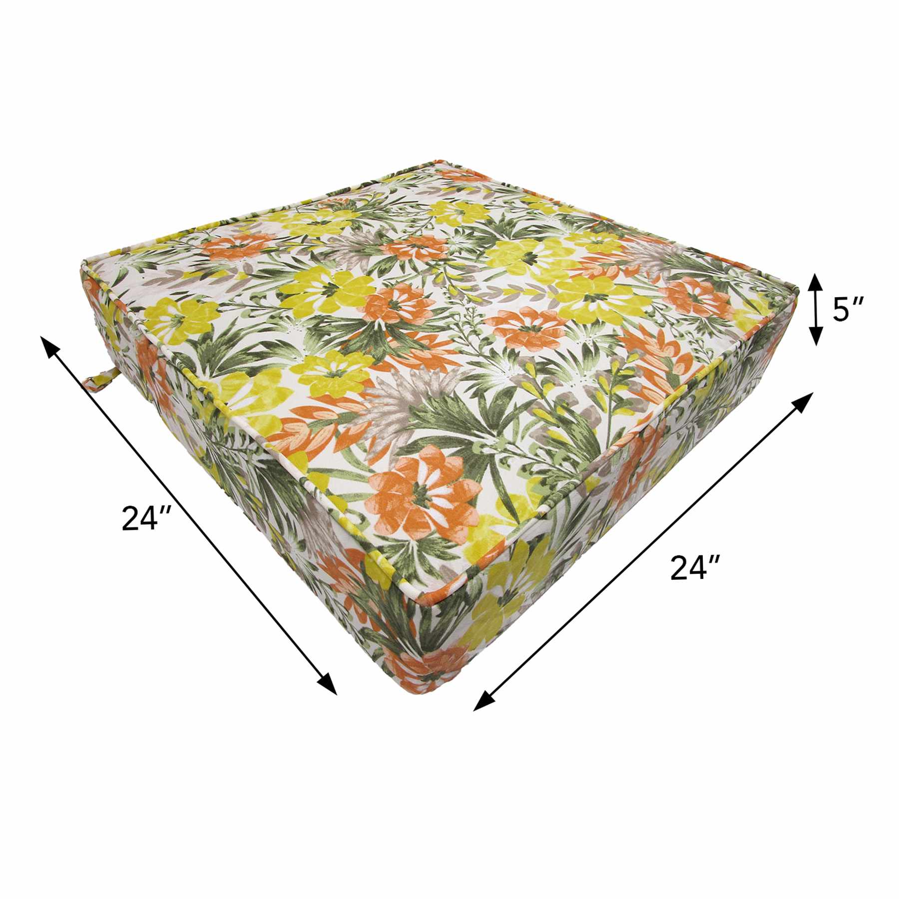 Mohana Floral Outdoor Deep Seat Cushion
