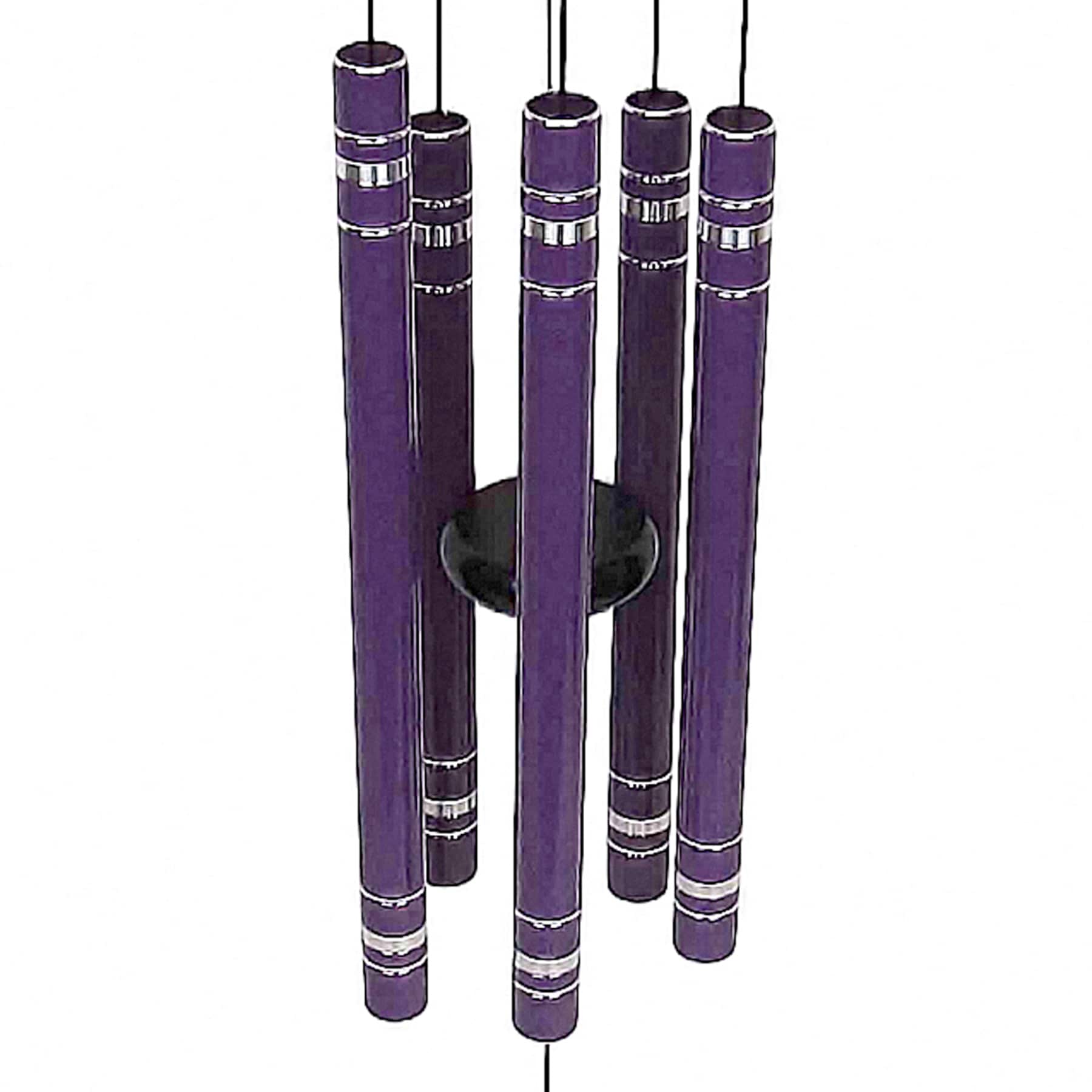 Purple Metal Wind Chime, 28"