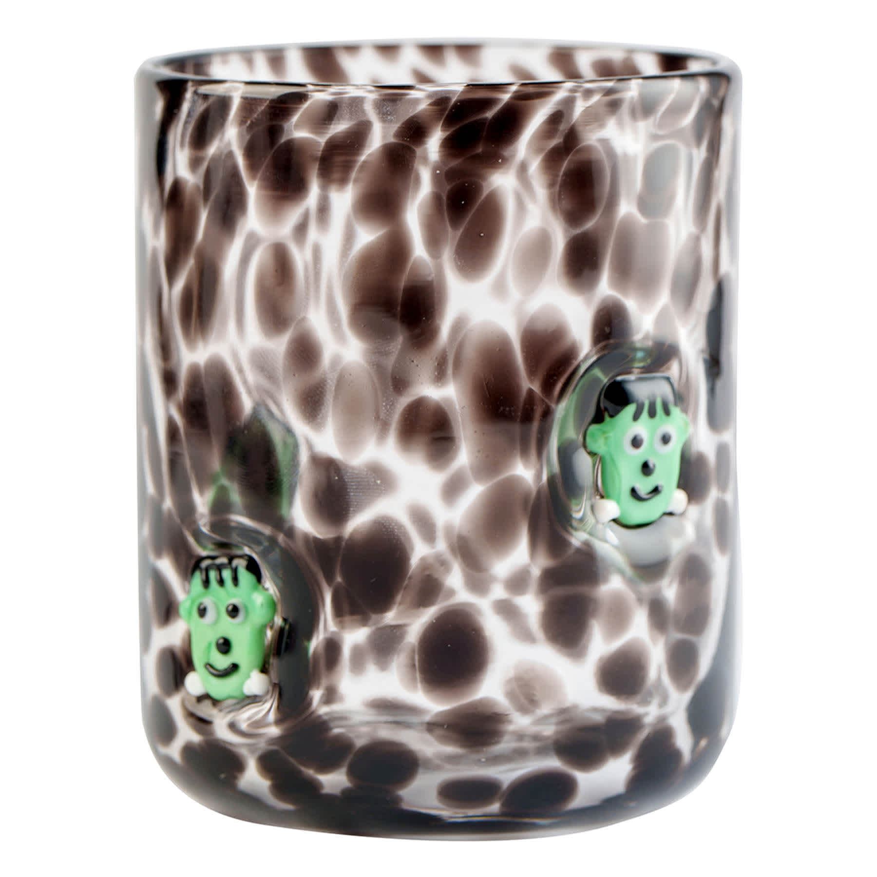 Black Confetti Frankenstein Icon Glass, 17.25oz