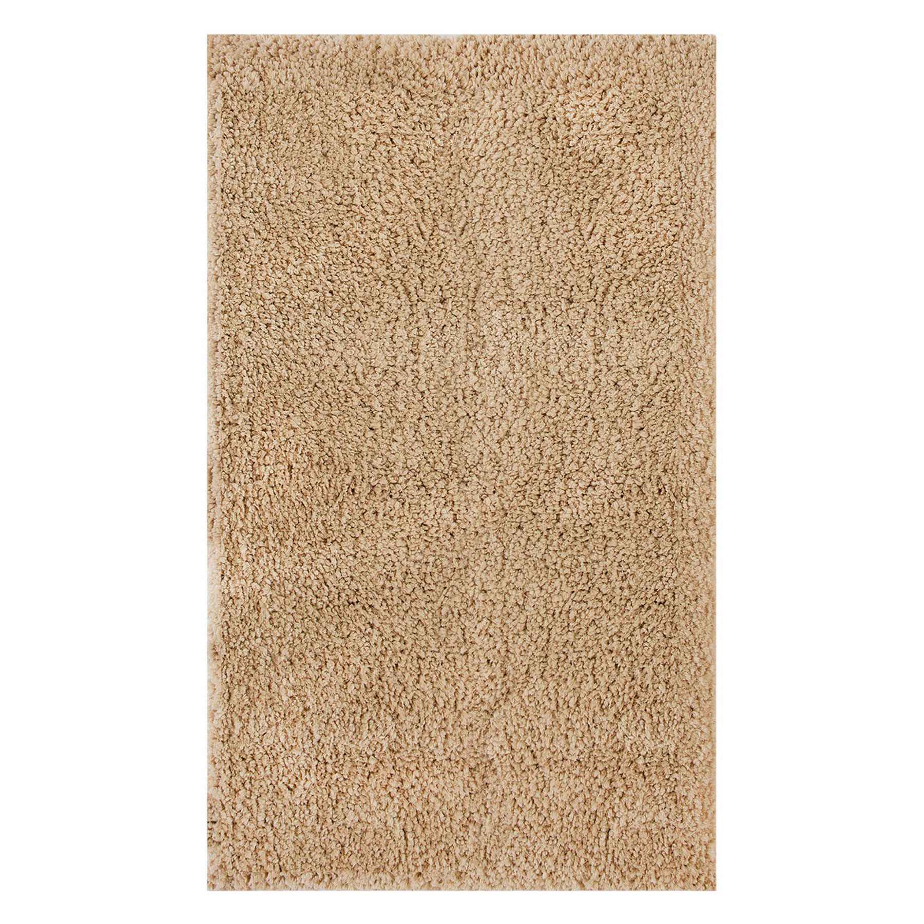 (C205) Kodiak Neutral Shag Accent Rug, 3x5