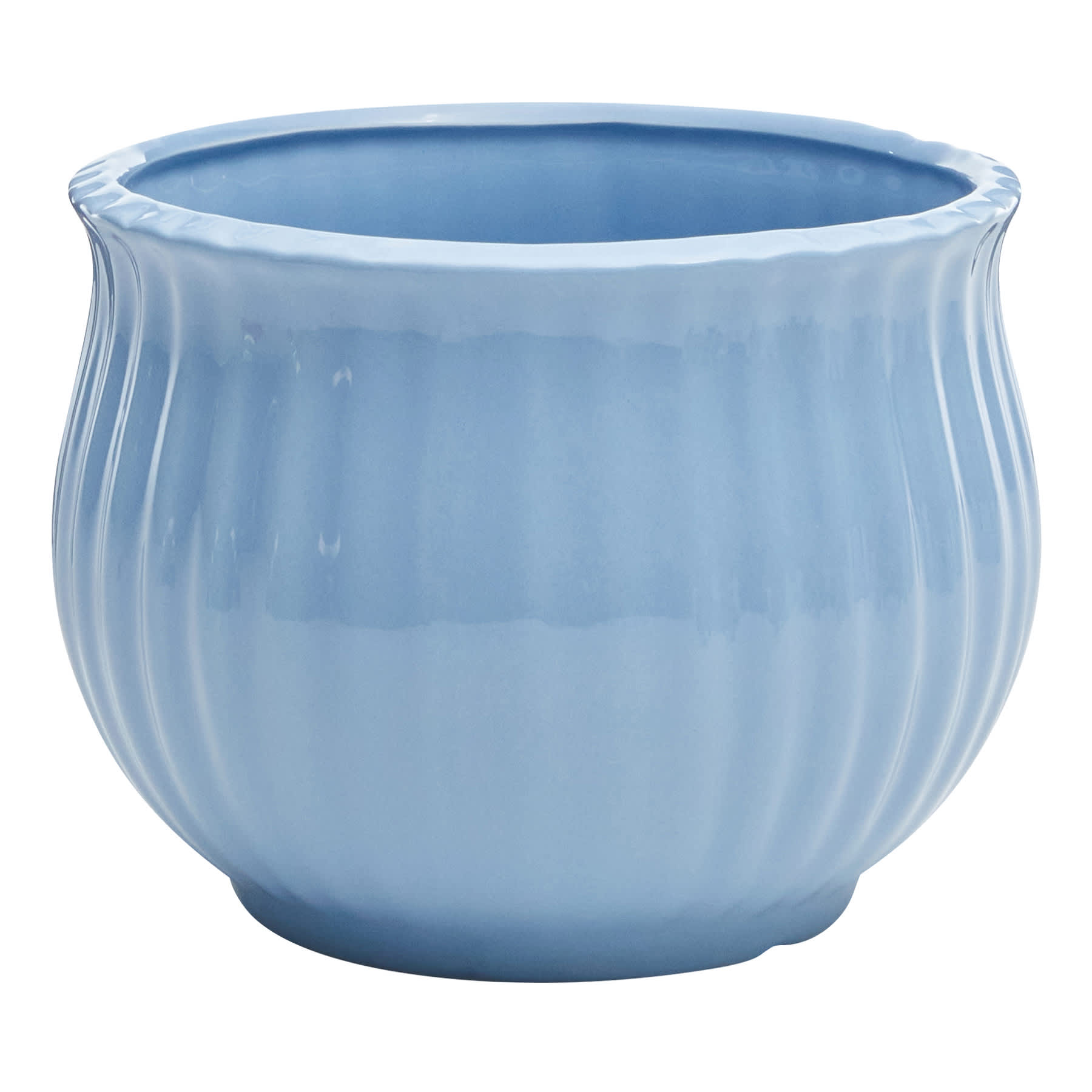 Providence Indoor Blue Cabbage Planter, 7"