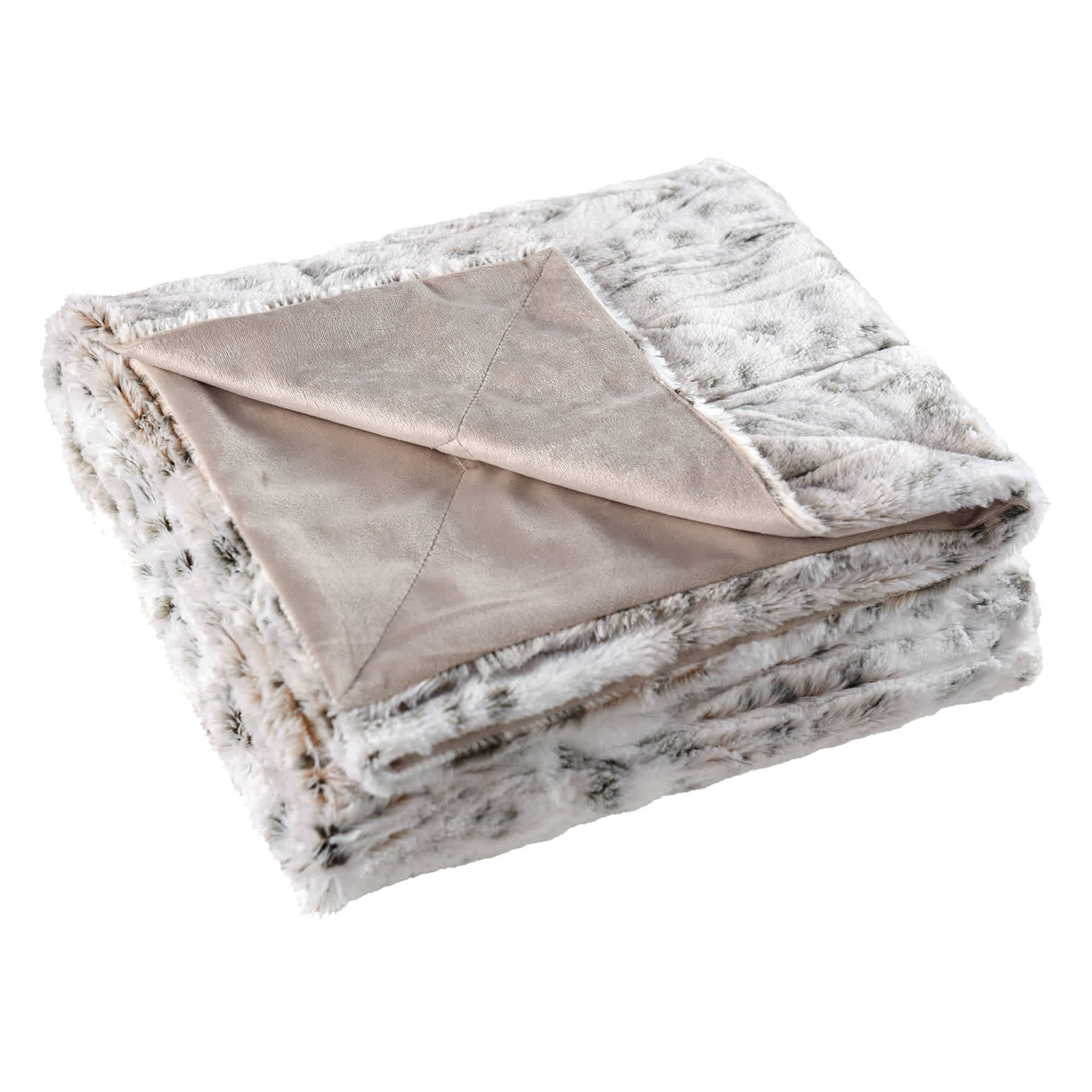 Fawn Print Throw Blanket, 50x60