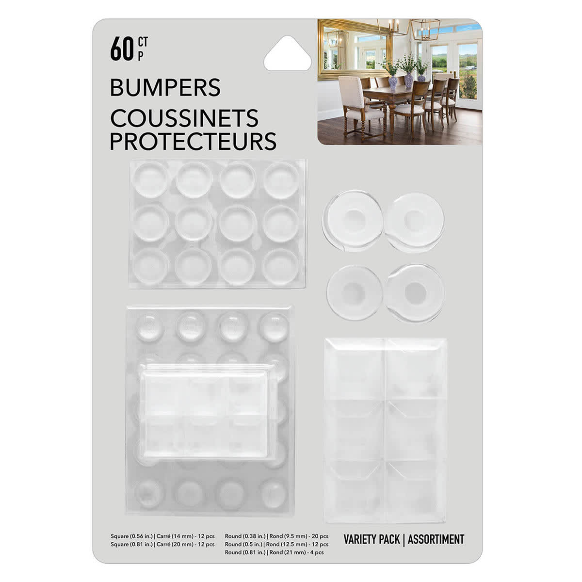 Silicone Pads 60 Count