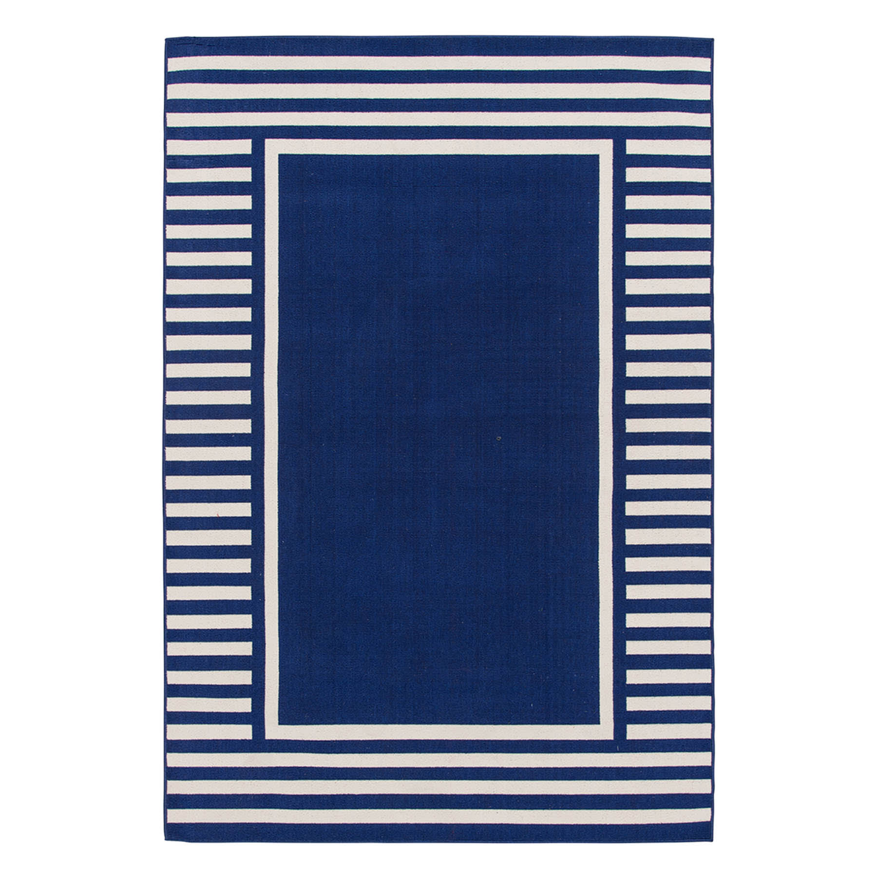 (E541) Sunny Club Solstice Border Area Rug, 5x7