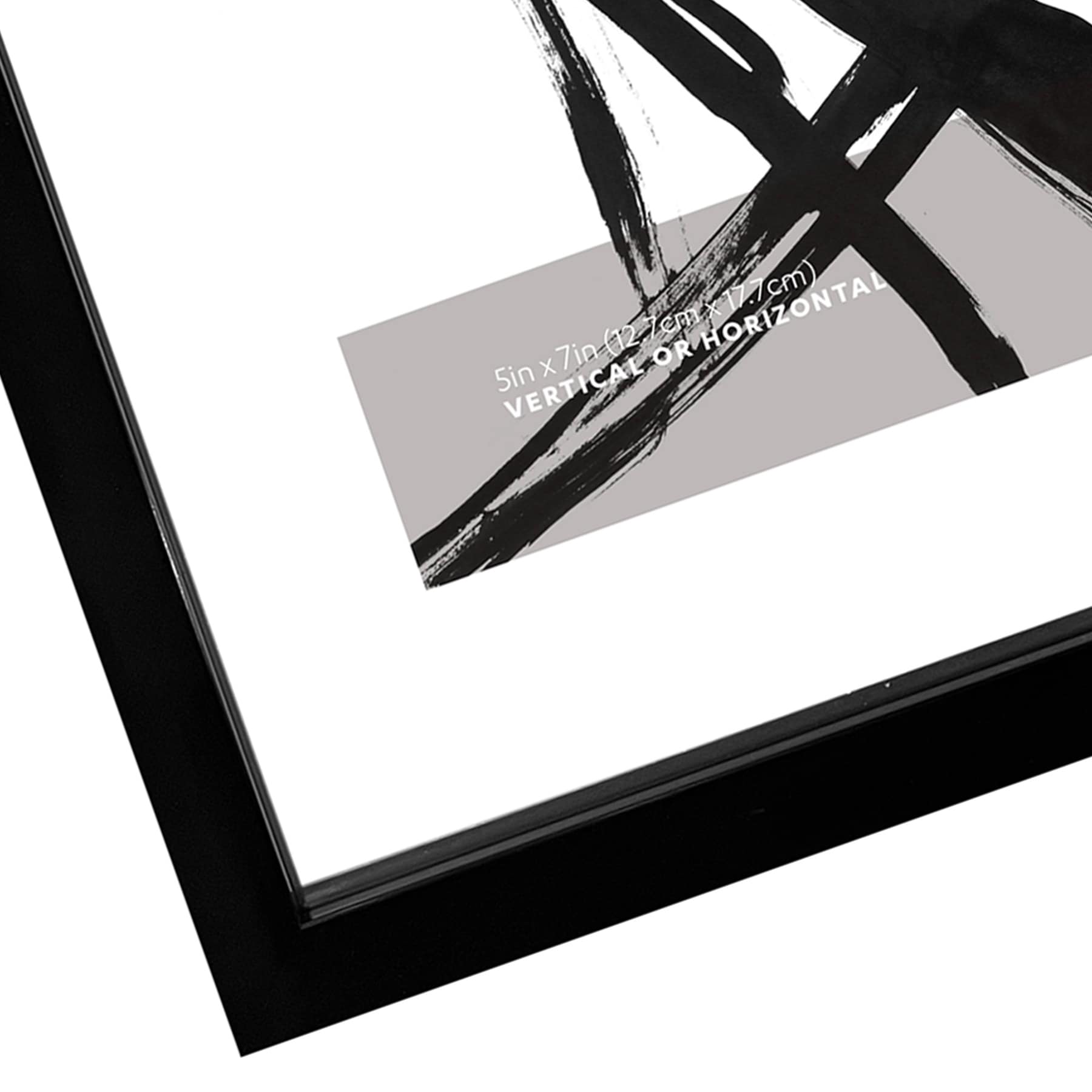 Black Floating Wall Frame, 8x10