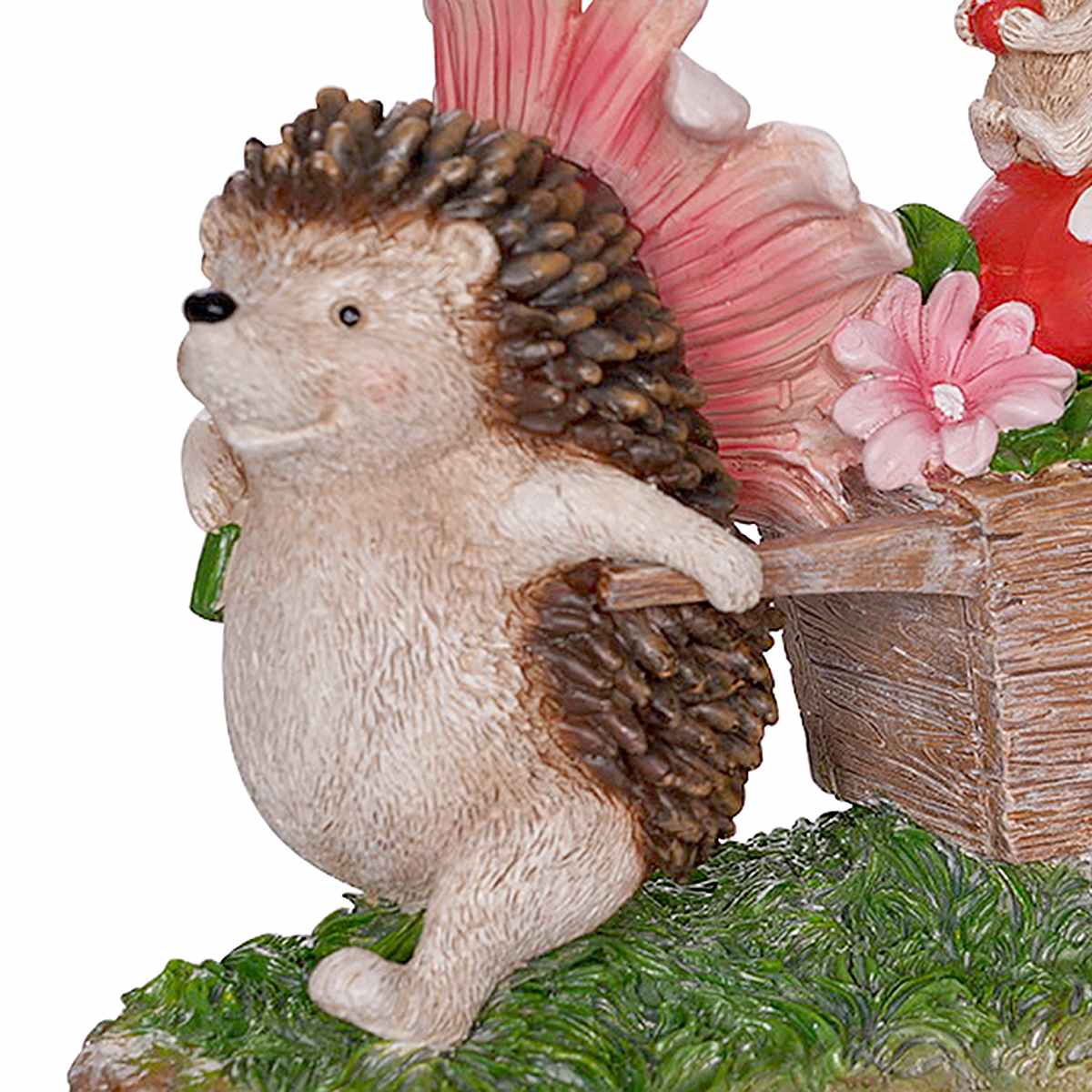 Hedgehog Tabletop Garden Statue, 6"