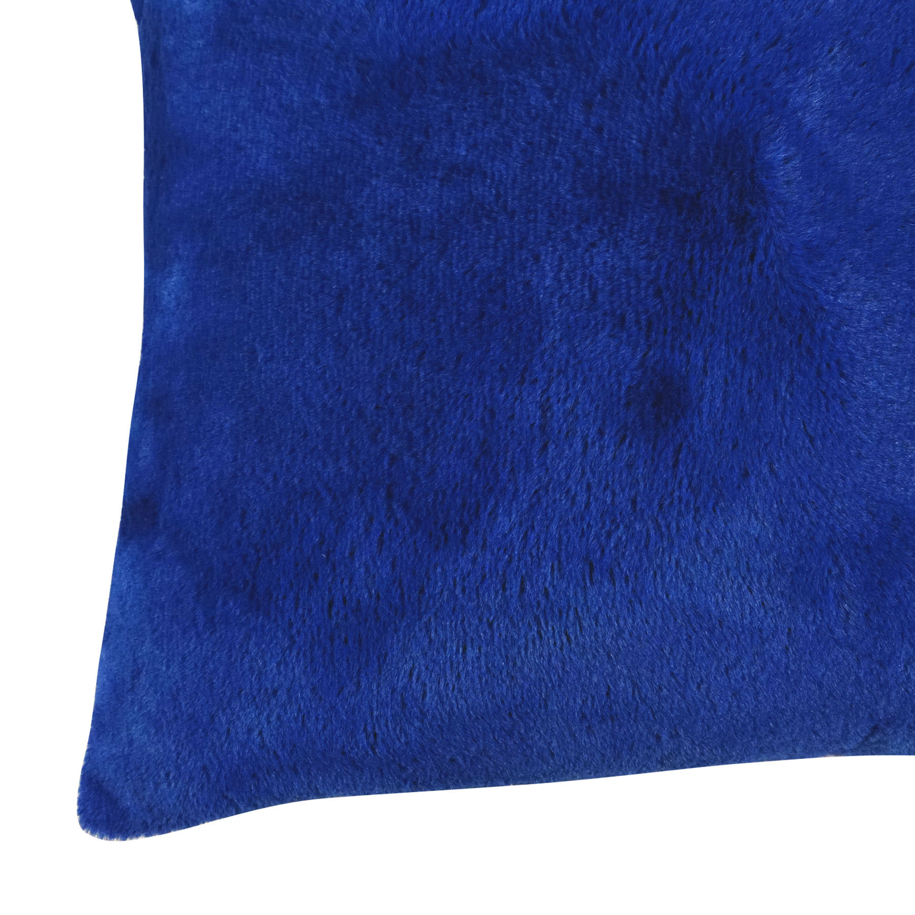 Tiny Dreamers Blue Faux Fur Body Pillow, 18x36