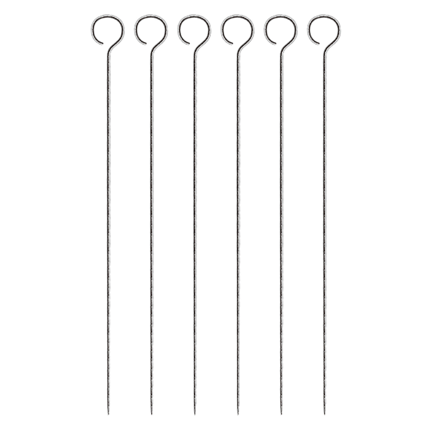 6-Piece BB-Q Skewers, 15.5"
