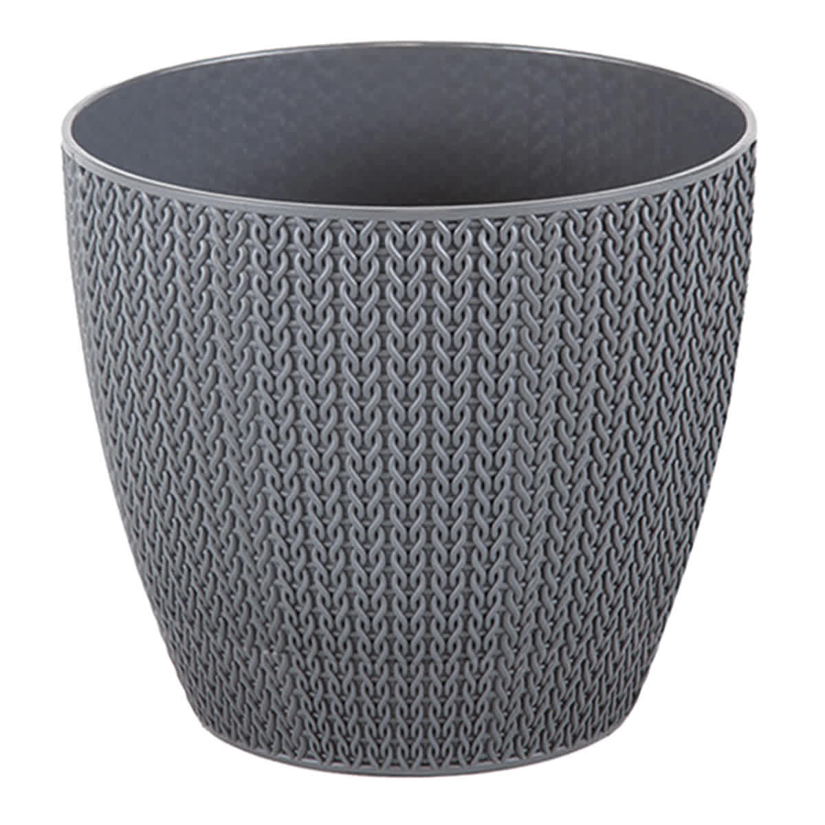 Grey Sumela Self Draining Outdoor Planter, Large