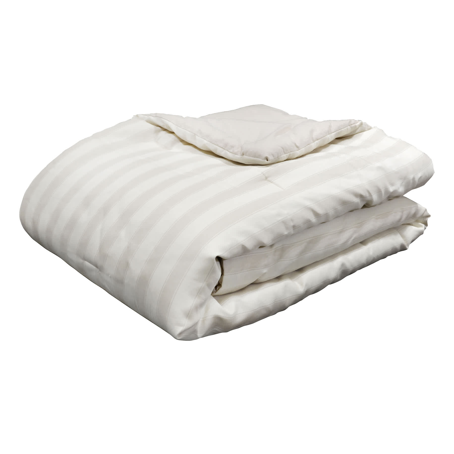 Providence 5-Piece Neutral Stripe Comforter Set, Full/Queen