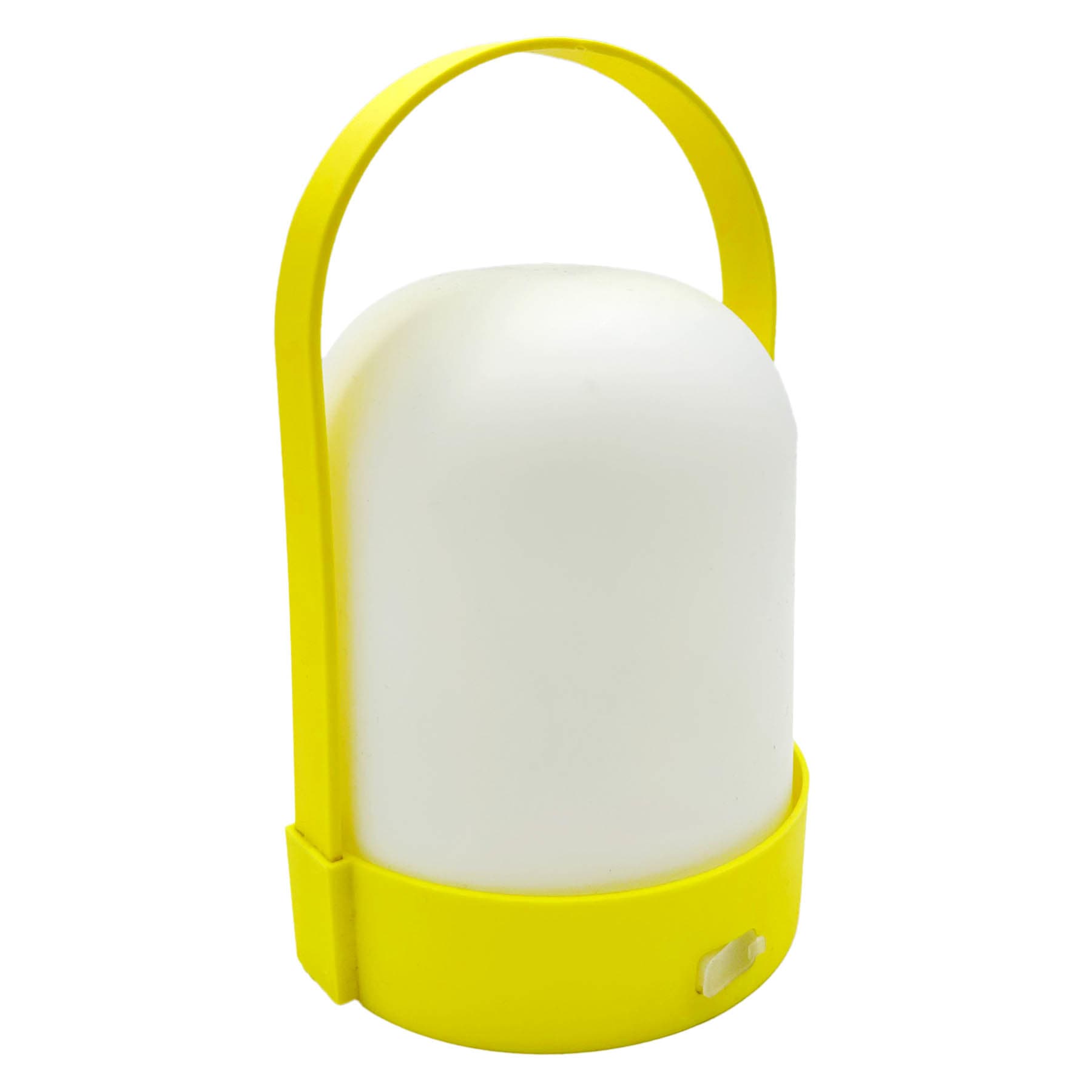 Yellow Rechargeable Lantern, 9"