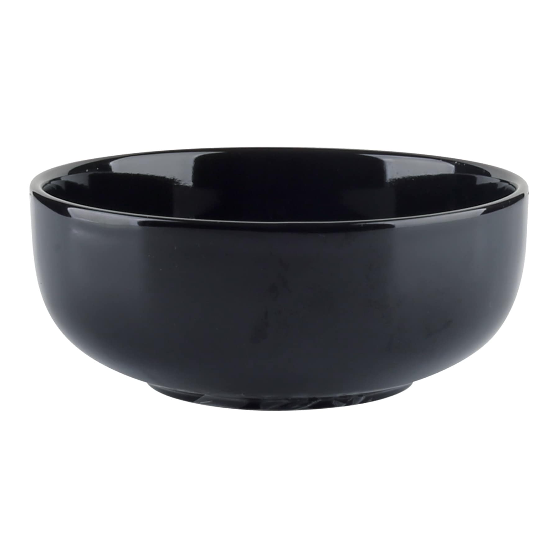 12-Piece Stoneware Dinnerware Set, Black