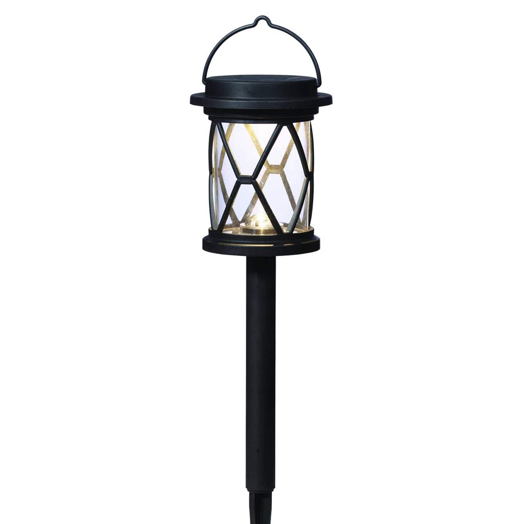 Solar Dual Purpose Black Pathway Light