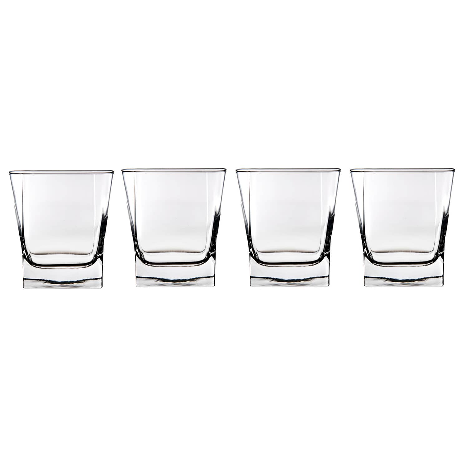 Set of 4 Tribeca Square Double Old Fashioned Glasses, 10oz