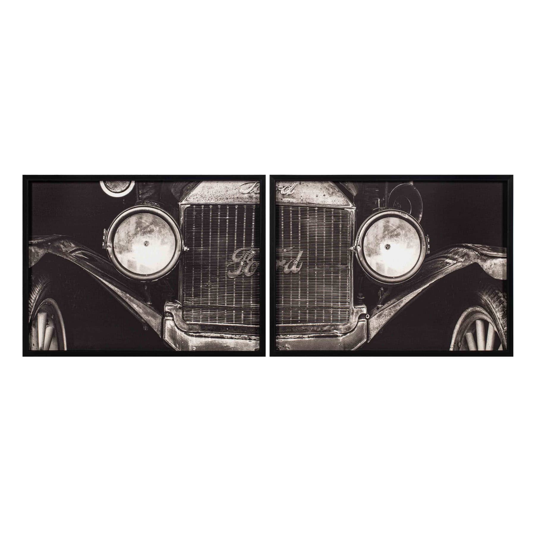 Framed Set of 2 Cars Wall Art