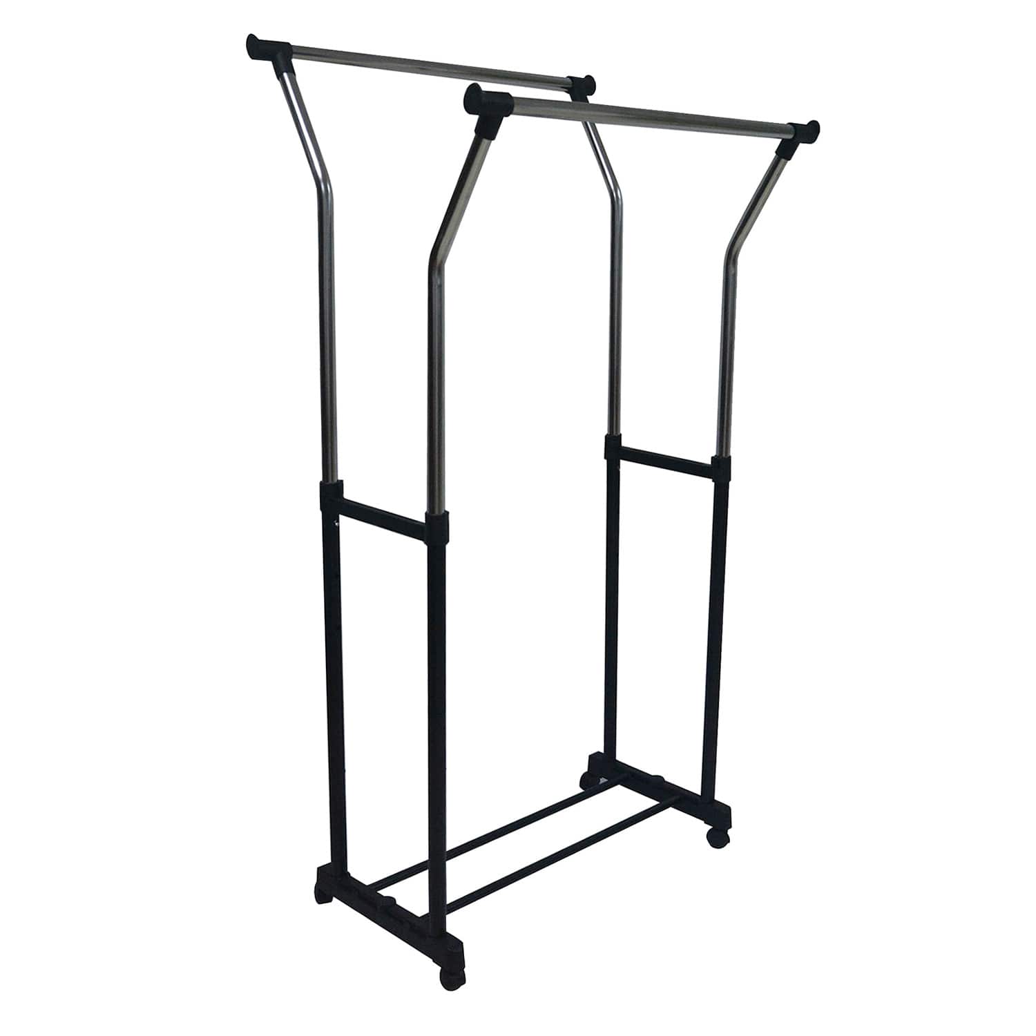 Black & Silver Garment Rack