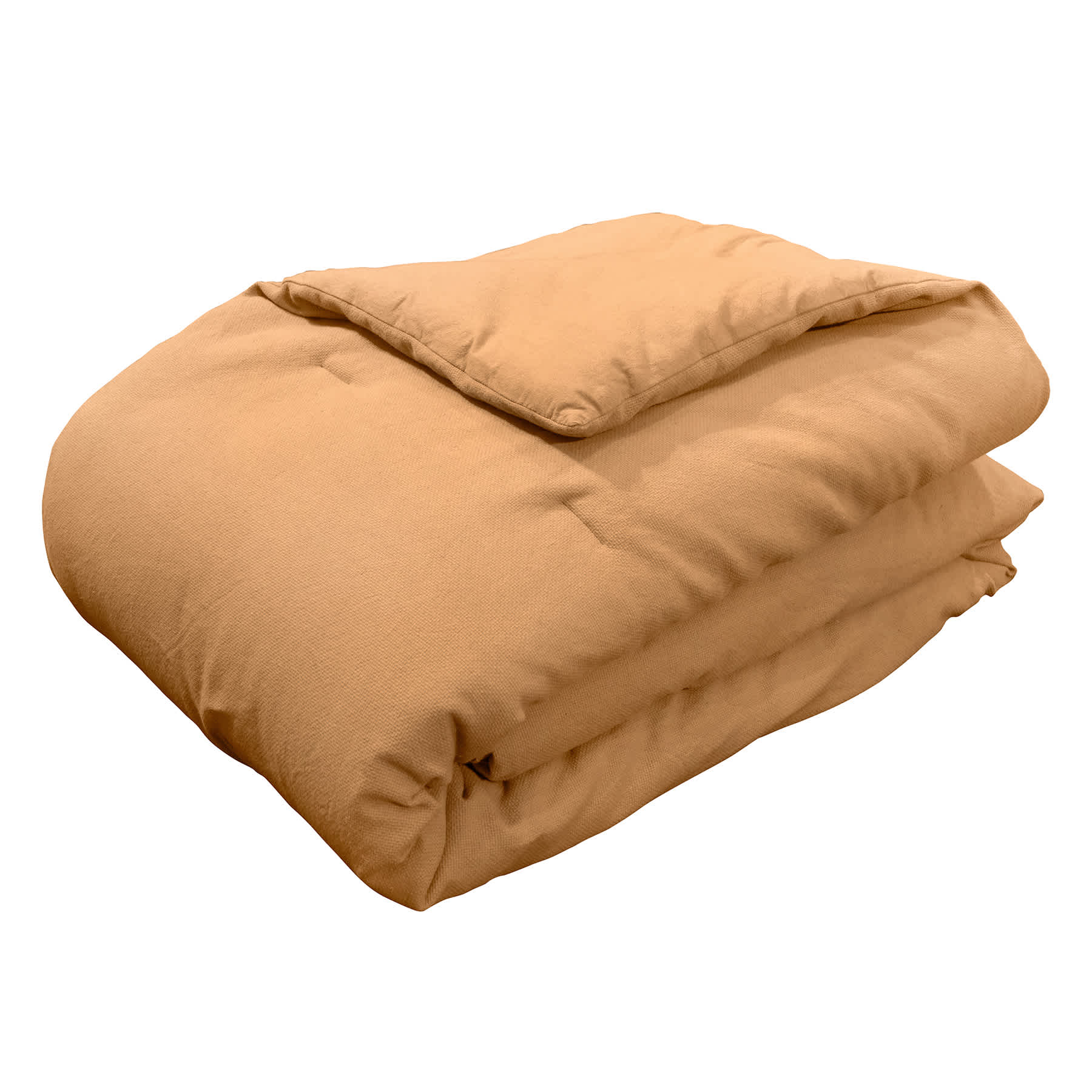 Honeybloom 3-Piece Light Brown Cotton Comforter Set, Full/Queen