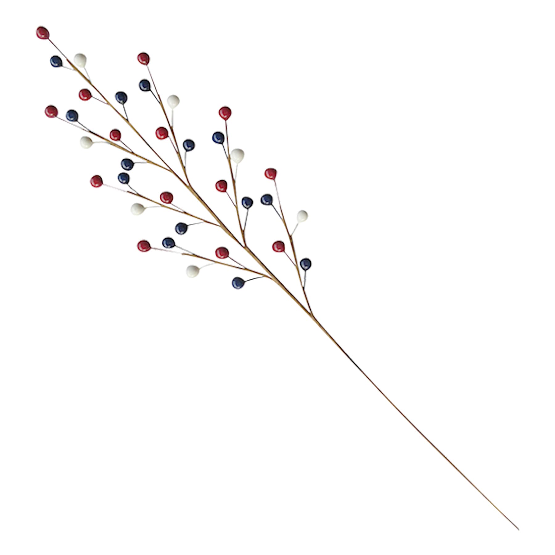 Providence 3-Pack Red, Blue & White Berry Pick, 19"