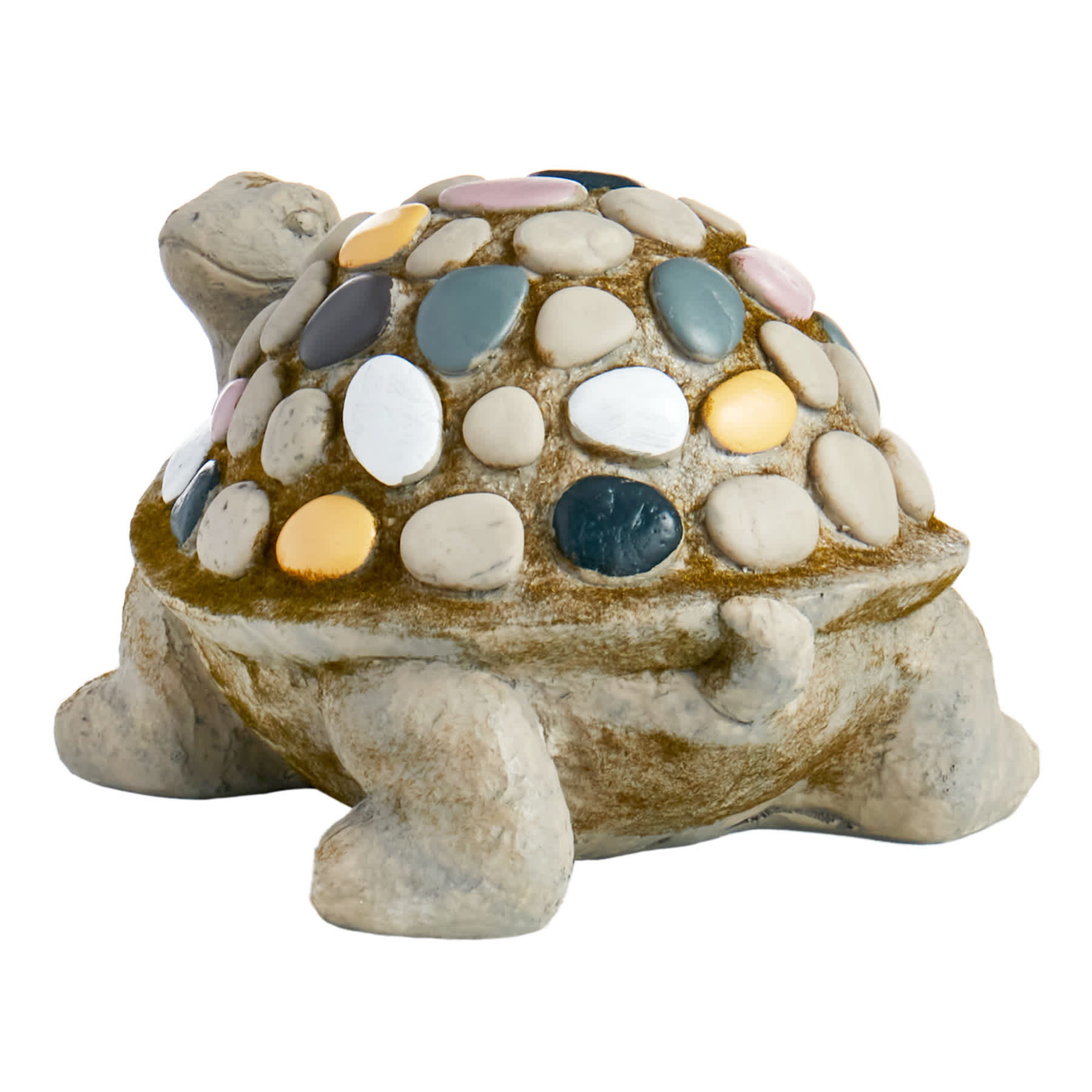 Turtle Outdoor Garden Statue, 8"