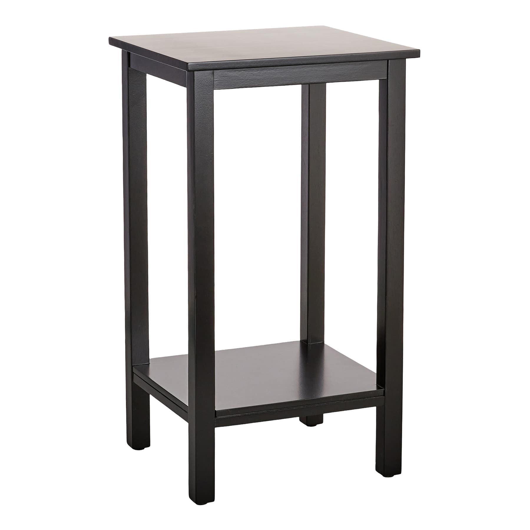 Paxton Wooden Accent Table, Black