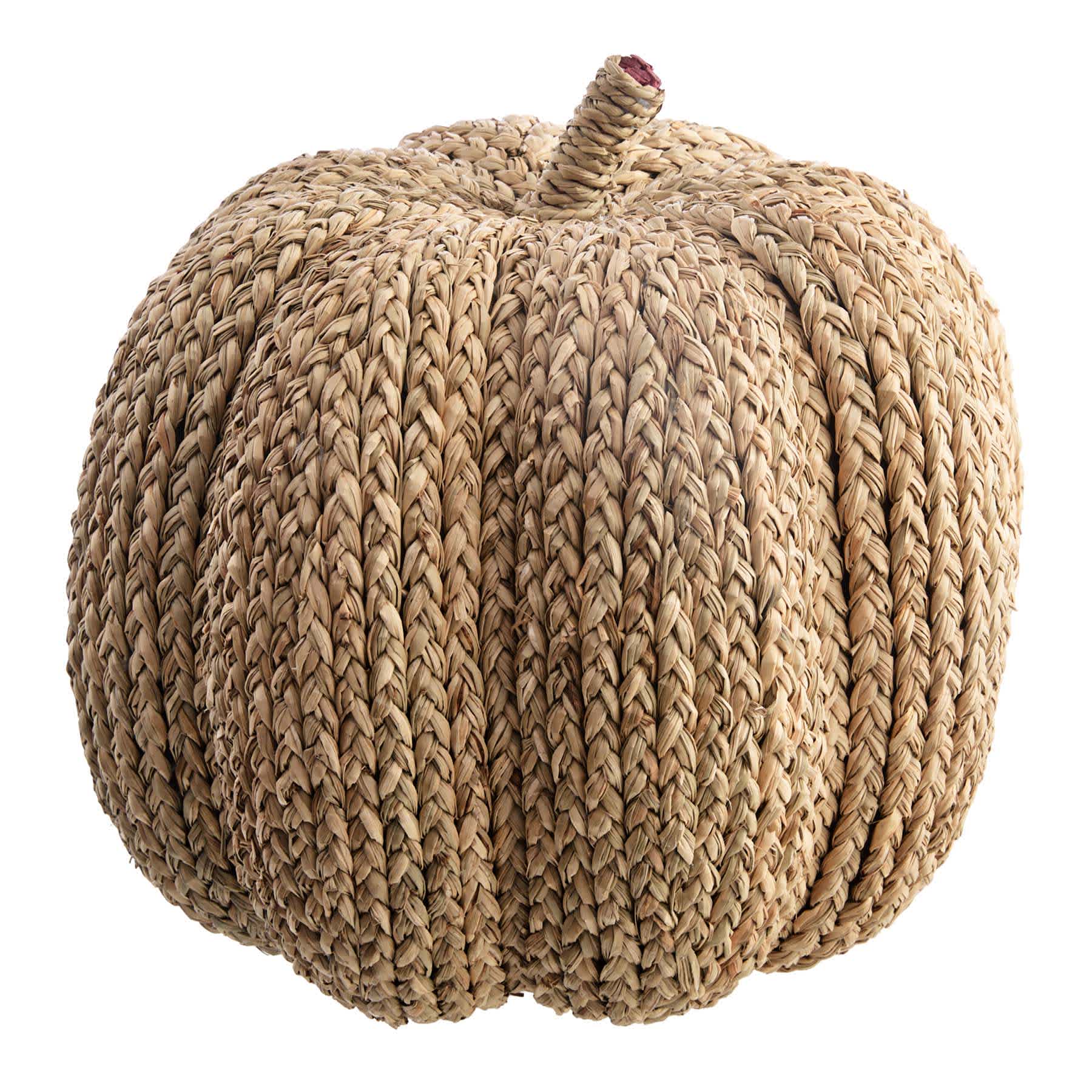 Seagrass Pumpkin, 12"