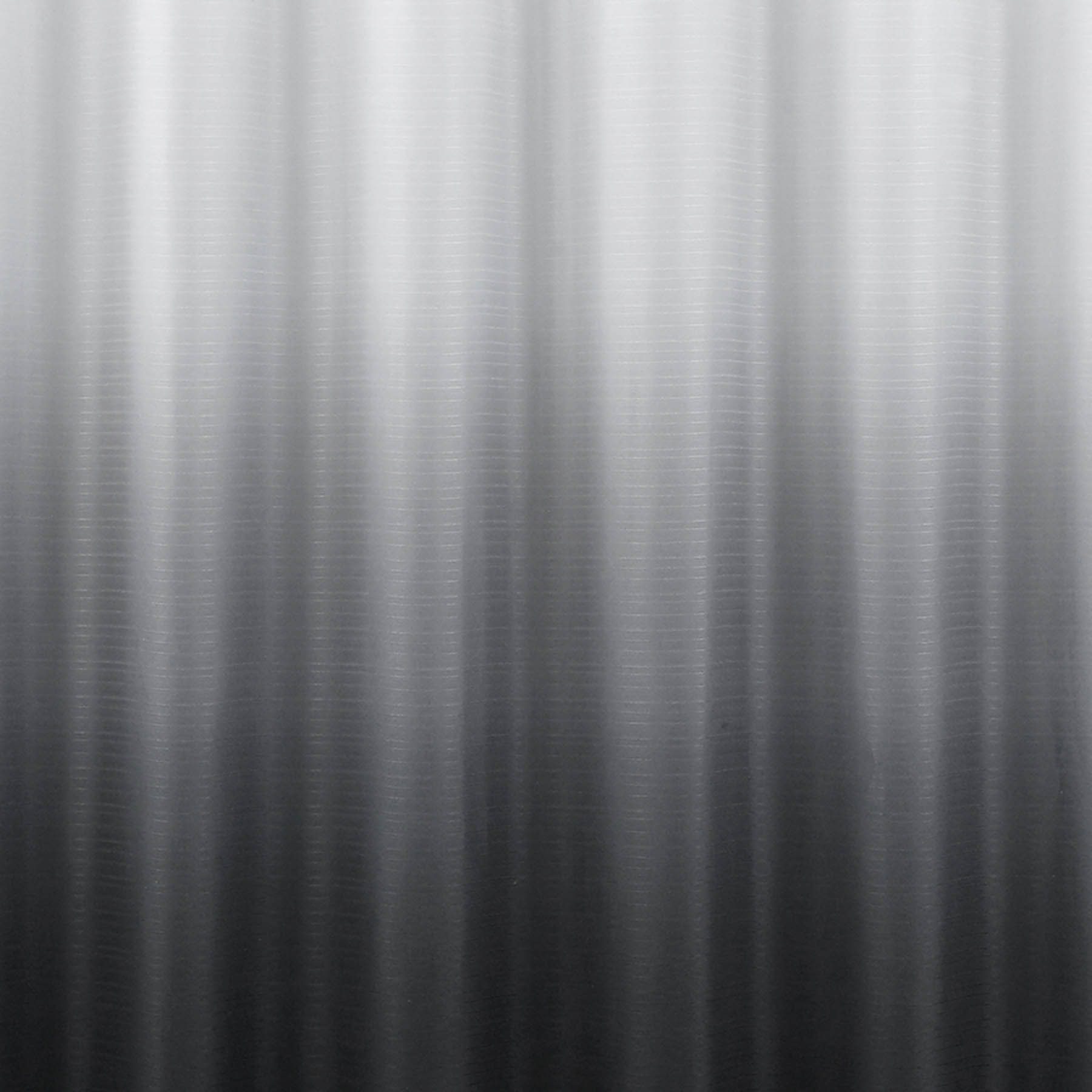 Black & Silver Ombre Modern Shower Curtain, 72"