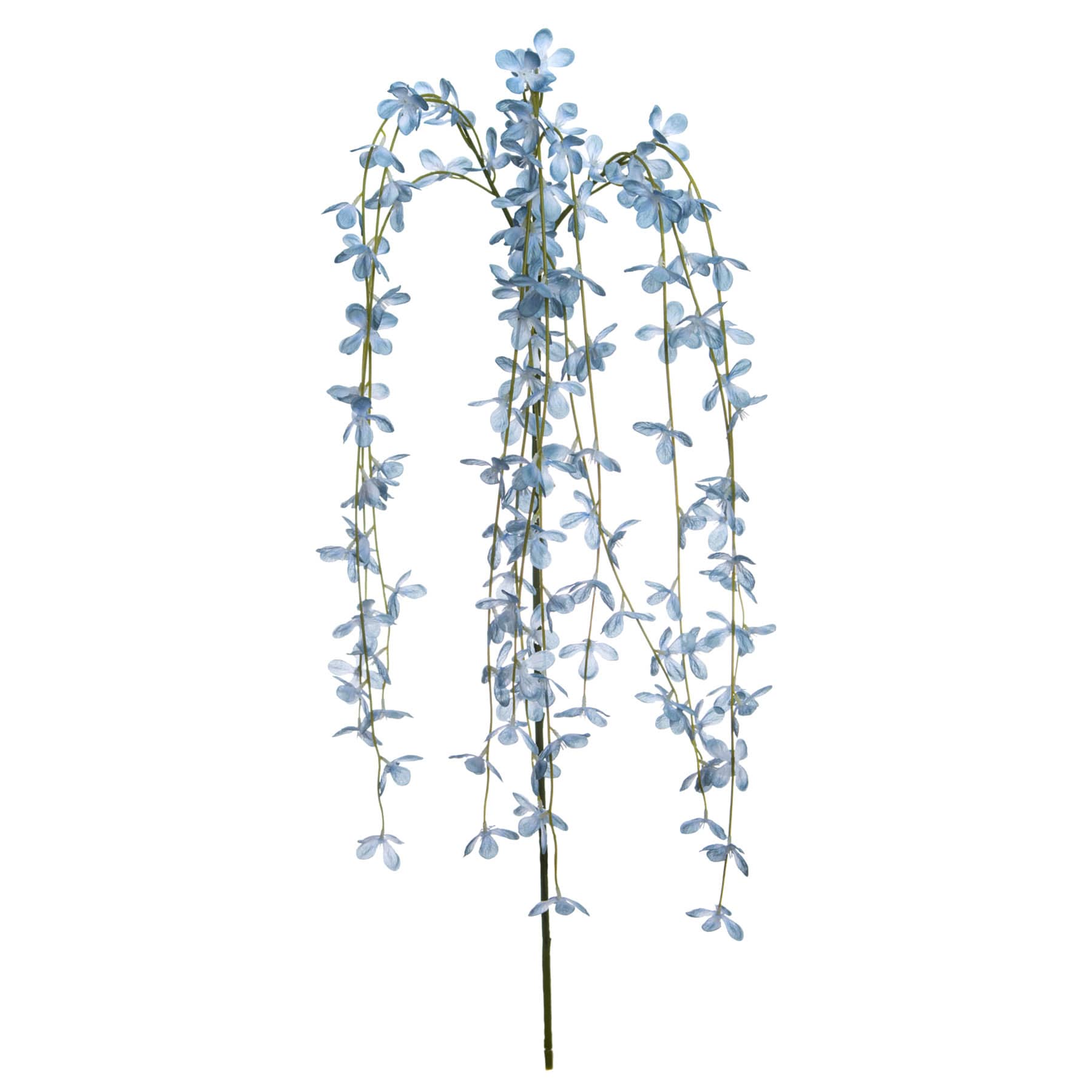 Blue Hanging Forsythia Spray, 49"