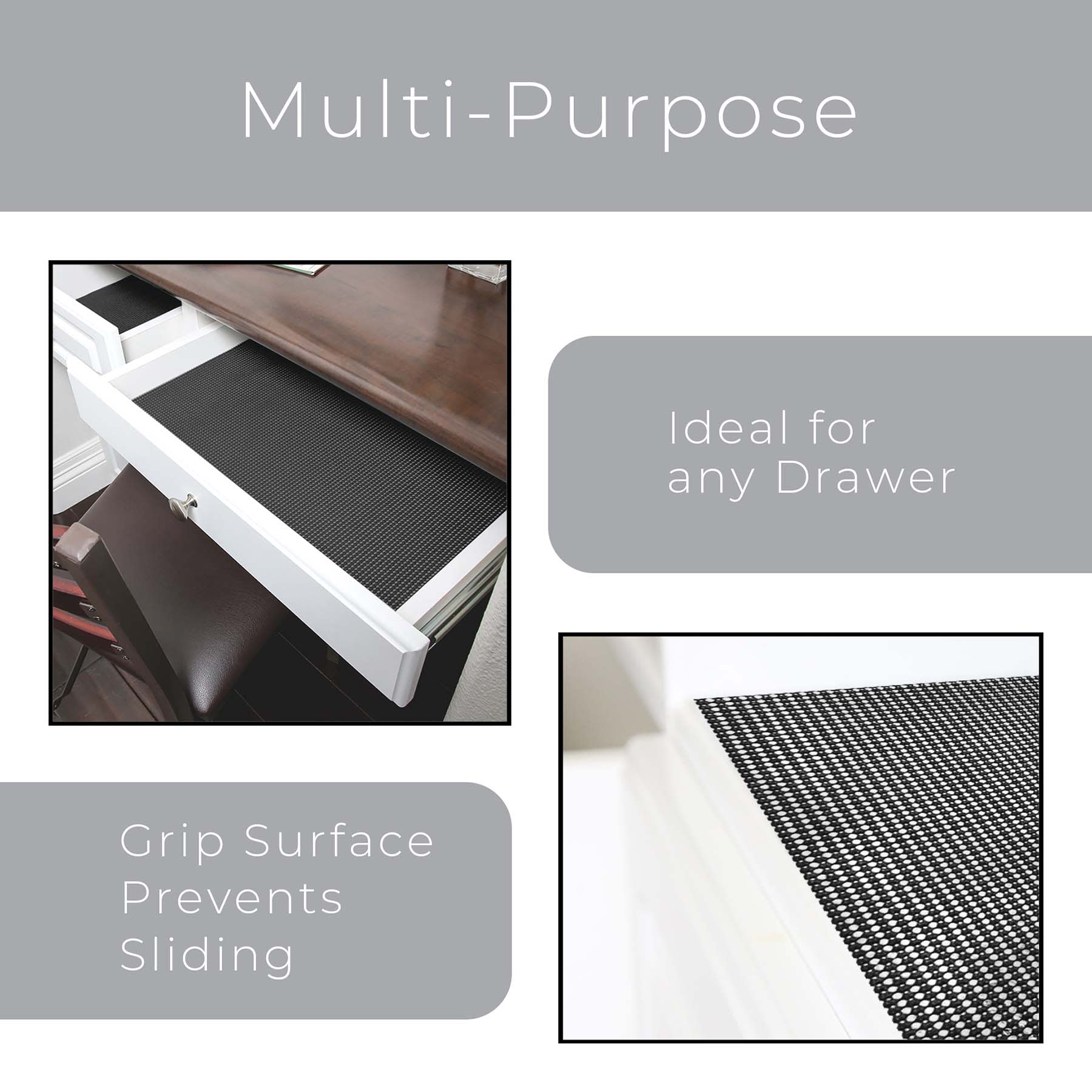 Black Shelf Liner, 12x120