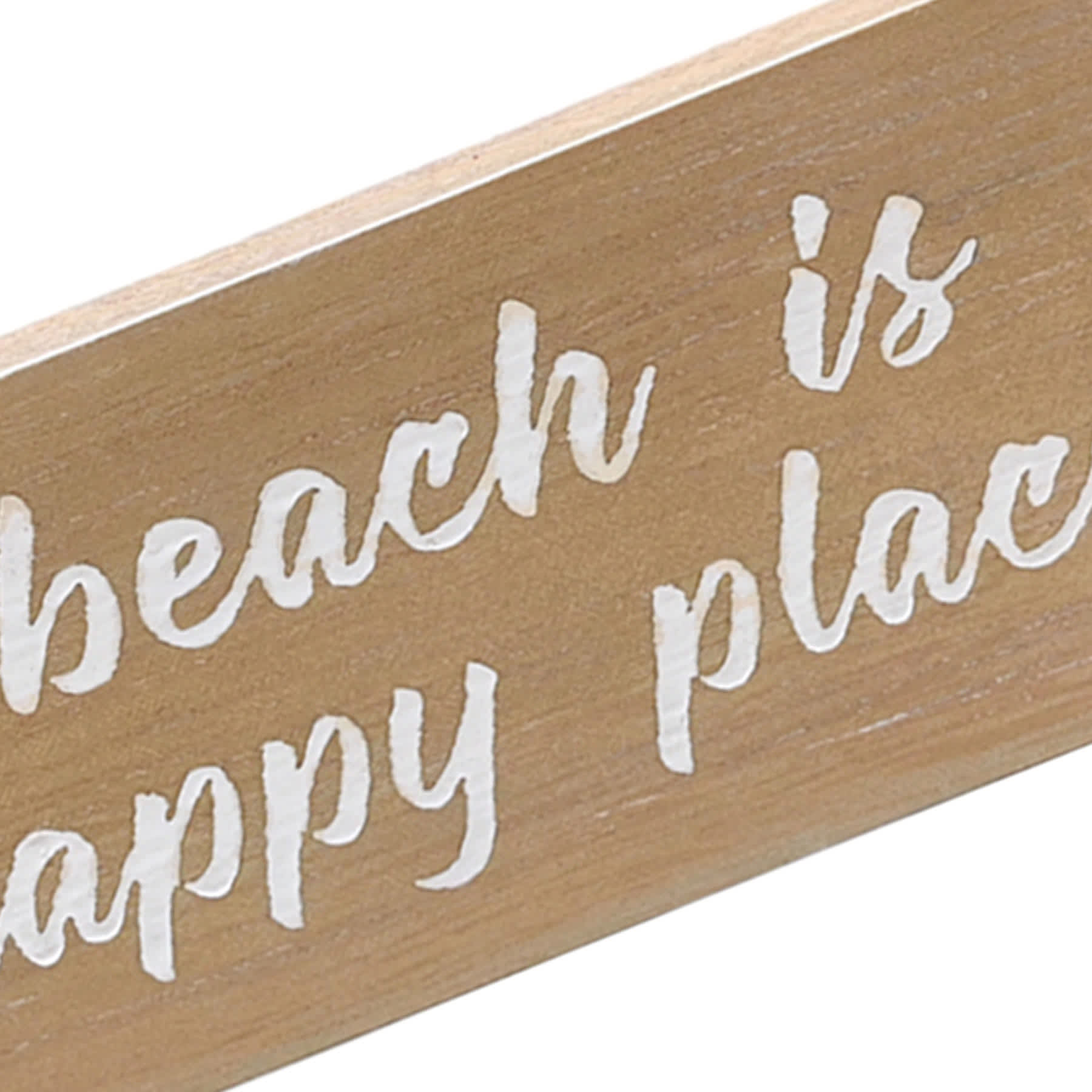 Ty Pennington The Beach Is My Happy Place Sign, 9"