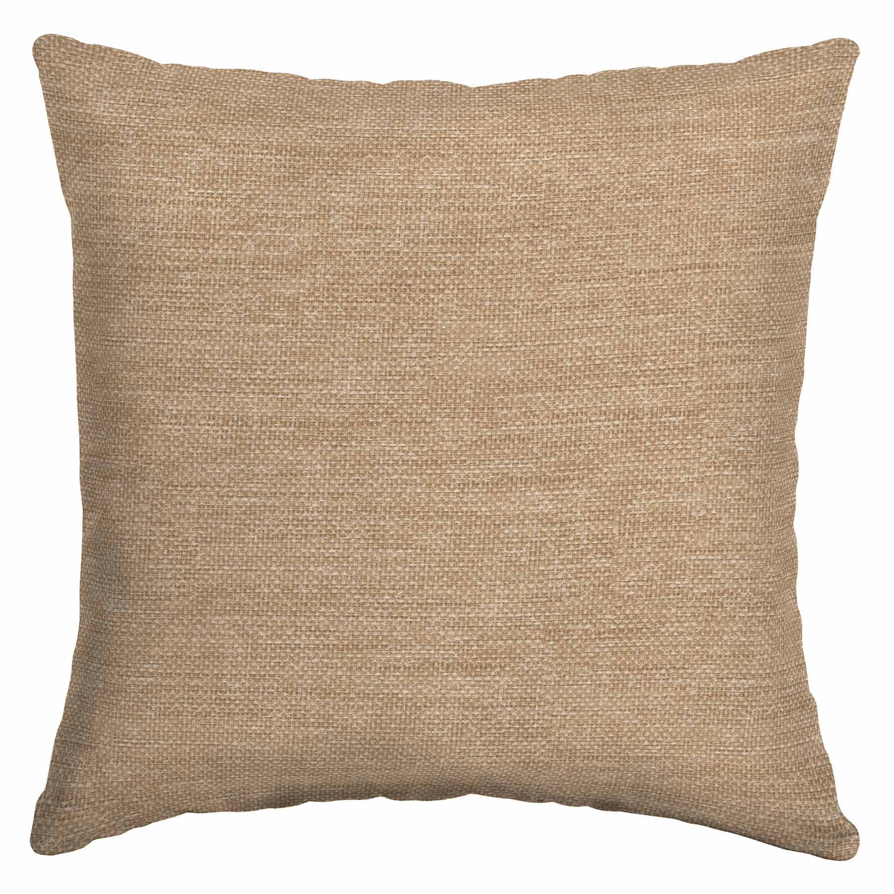 Neutral Tempo Grain Premium Oversized Square Outdoor Throw Pillow, 20"
