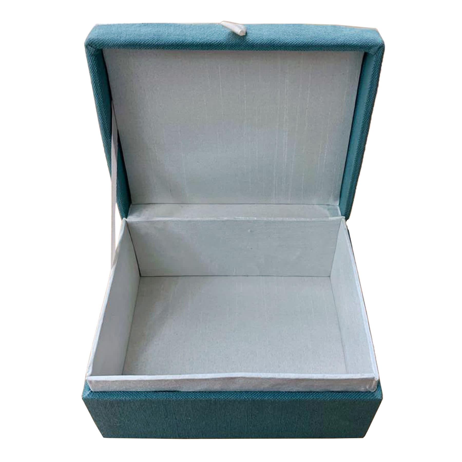 Found & Fable Blue Fabric Box, 4x7