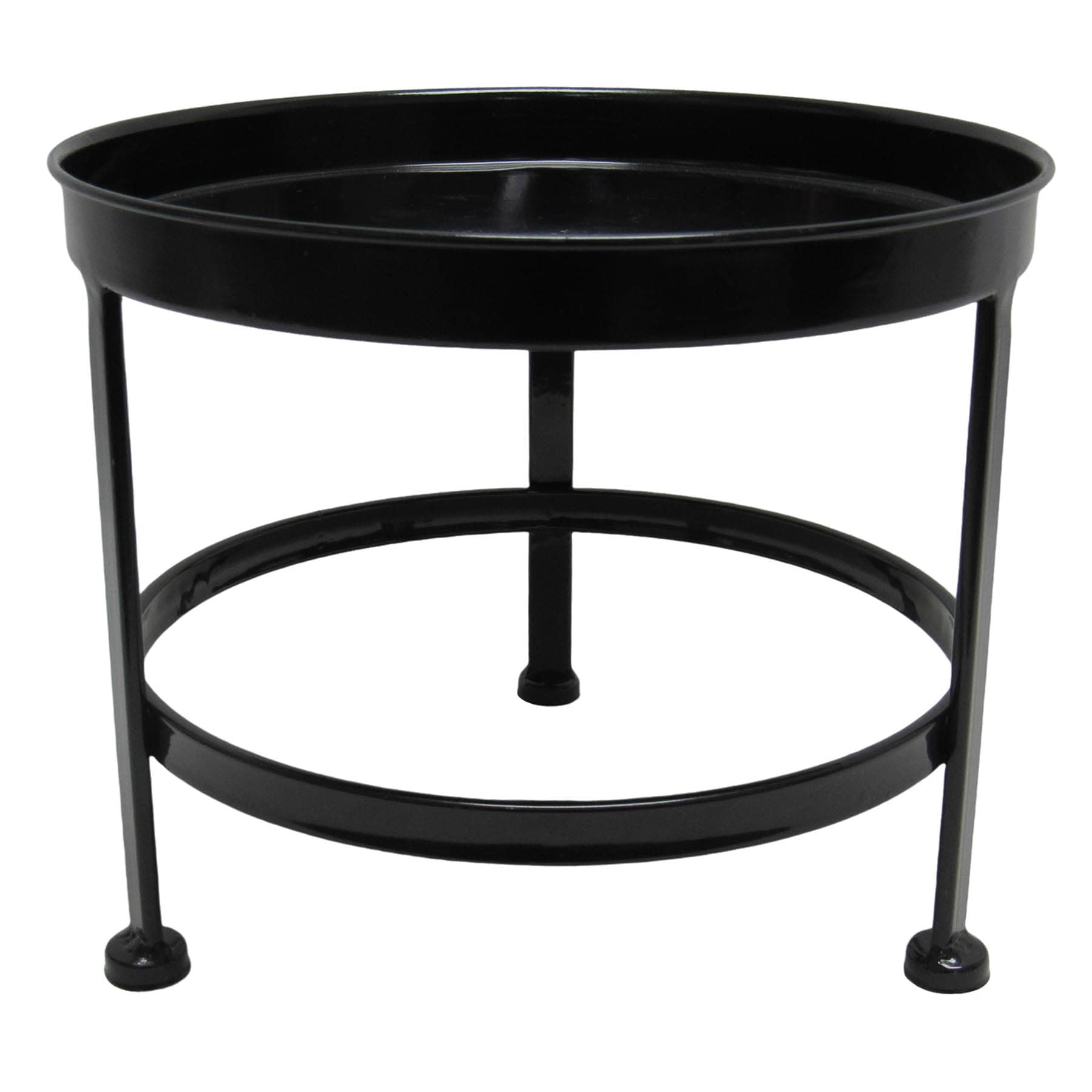 Black Metal Plant Stand, Large