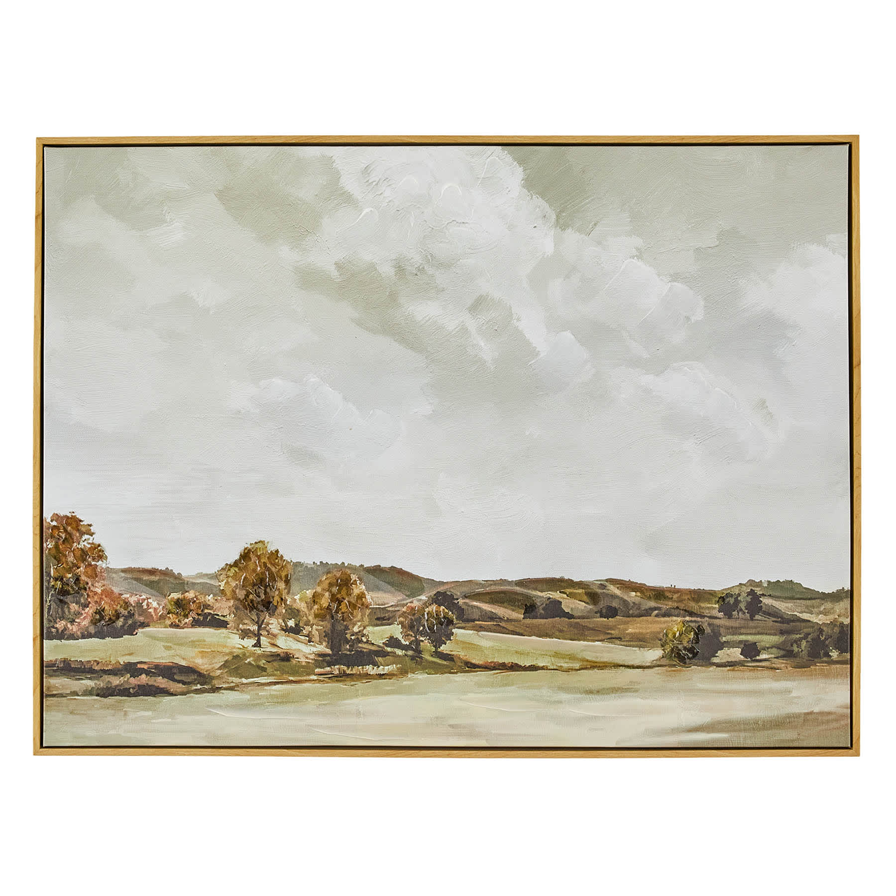Honeybloom Framed Landscape Canvas Wall Art, 40x30
