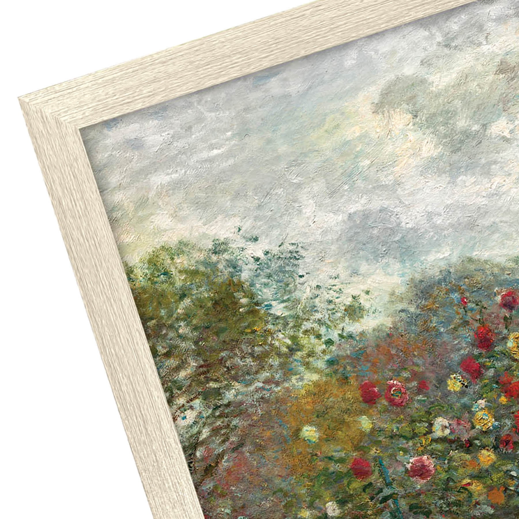 Framed Flower Garden Wall Art, 8x10