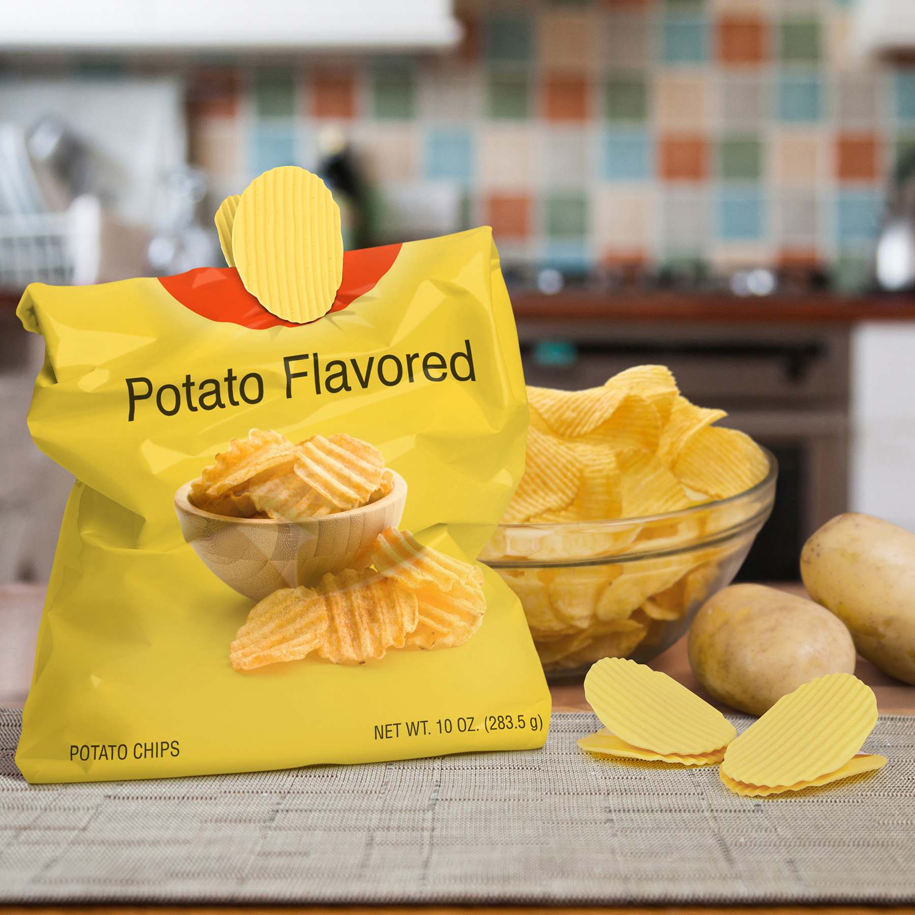 Fred Potato Chip Shaped Bag Clips