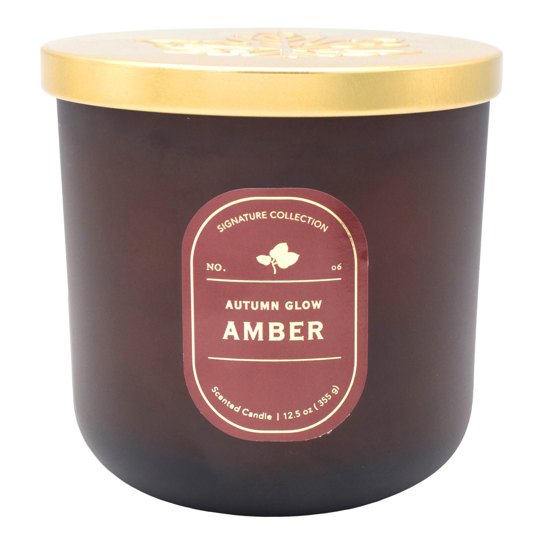 Autumn Glow Amber Scented Jar Candle, 12.5oz