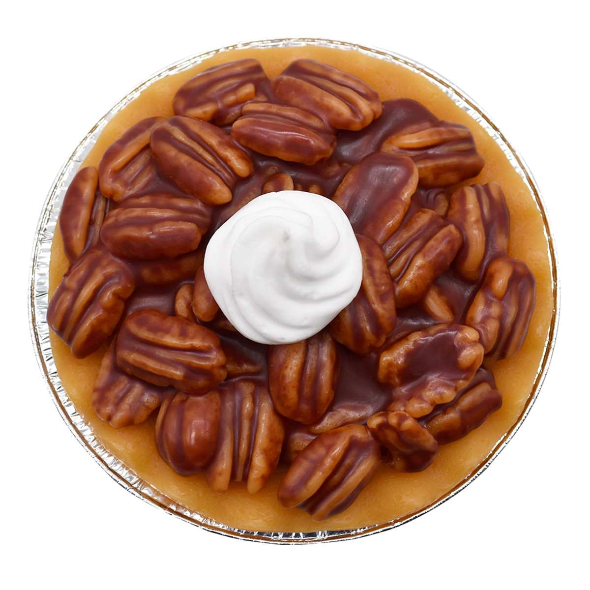 Pecan Pie Shaped Novelty Candle