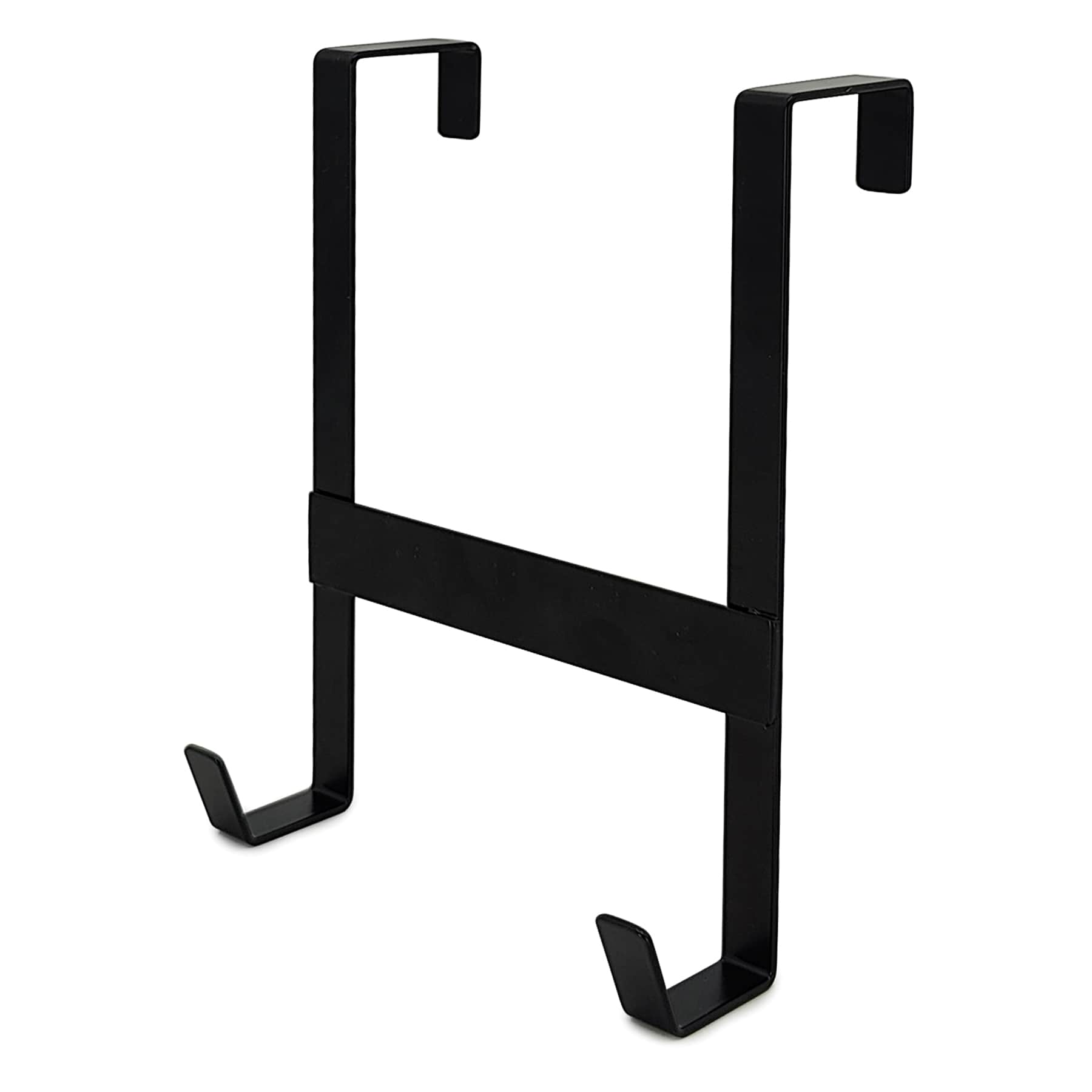 2-Hook Over The Door Hanger, Black